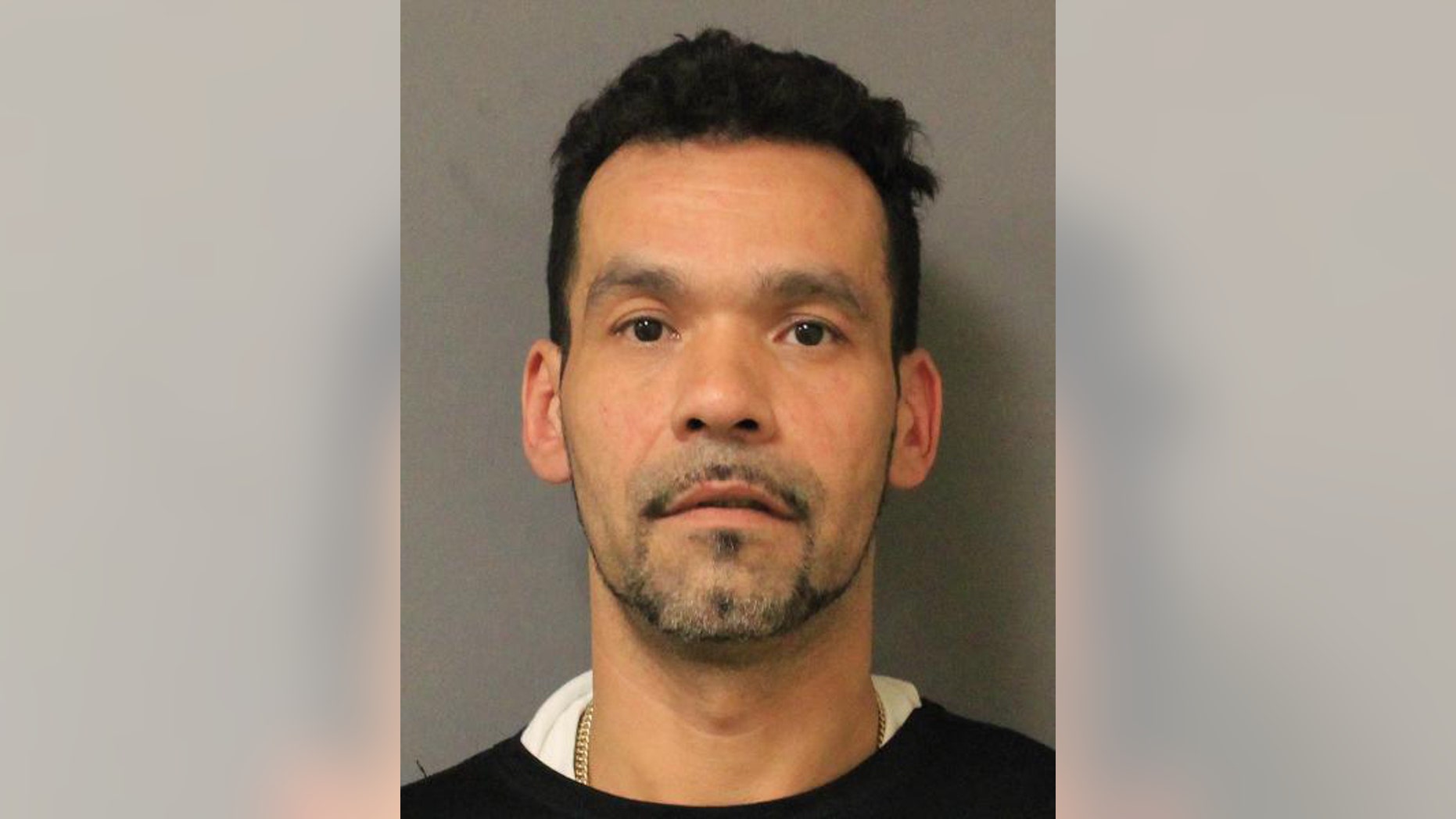 In this Tuesday, Sept. 30, 2014 photo provided by the New York State Police in Salt Point, N.Y., Gregory Rodriguez, of Ossining, N.Y. is shown. Rodriguez, an employee at the A&P supermarket in Croton-On-Hudson, N.Y., was arrested Tuesday for allegedly stealing $1,200 worth of meat from his employer by hiding it in his pants. A state police spokeswoman did not know if the theft involved more than one trip. (AP Photo/New York State Police)