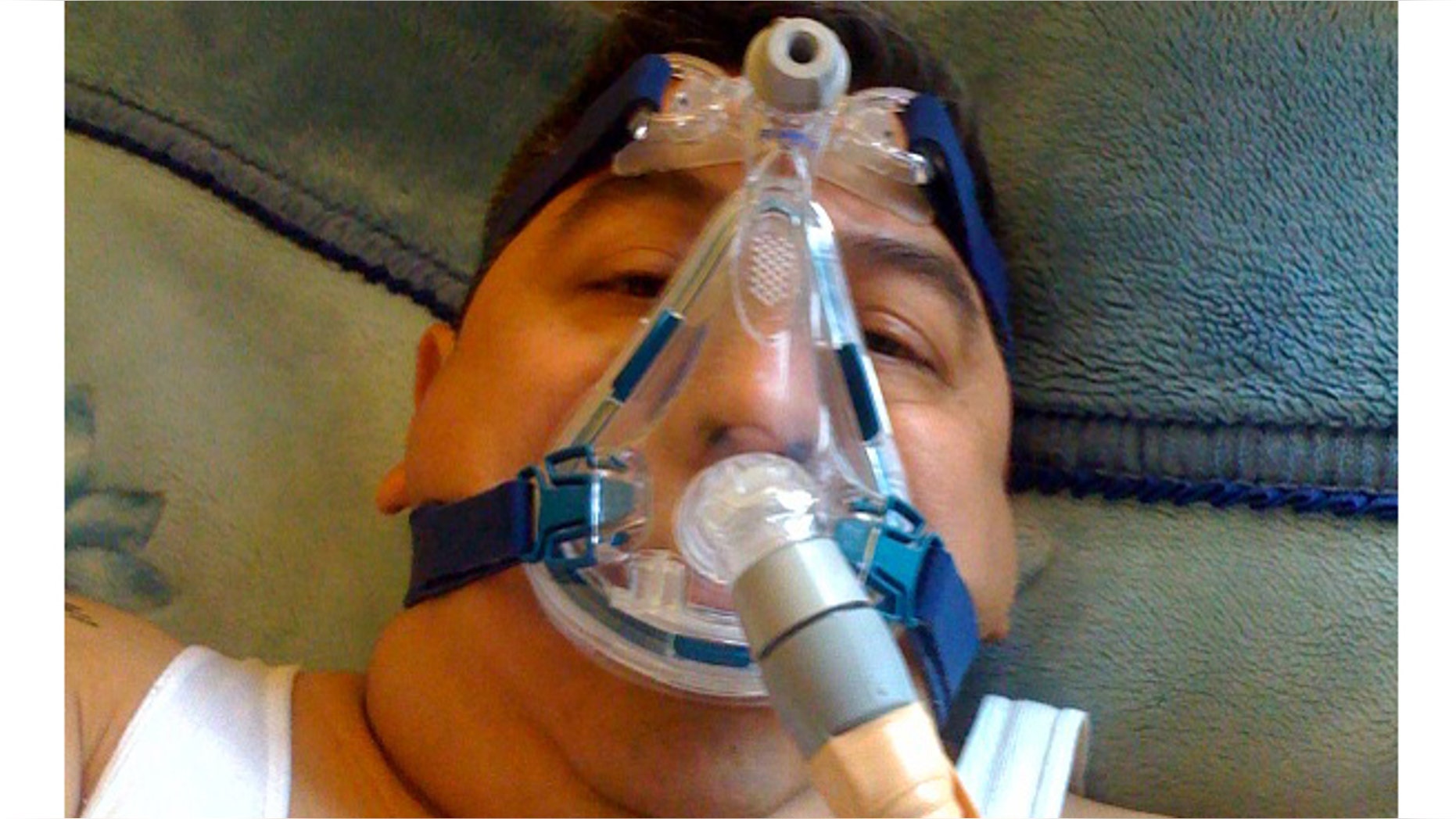 Rafael Hernández says that he must sleep hooked up to a respirator because of toxic dust he inhaled during several months of work at Ground Zero, where the Mexico native helped search for survivors and remains after the Sept. 11 attacks.