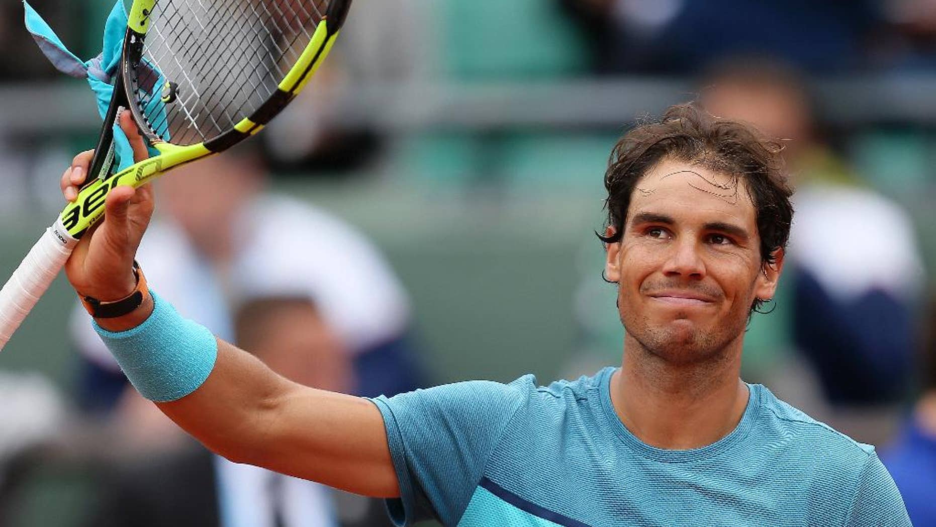 Rafael Nadal on Tuesday.