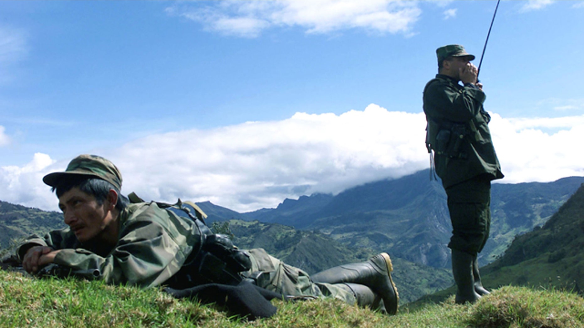 FARC fighters