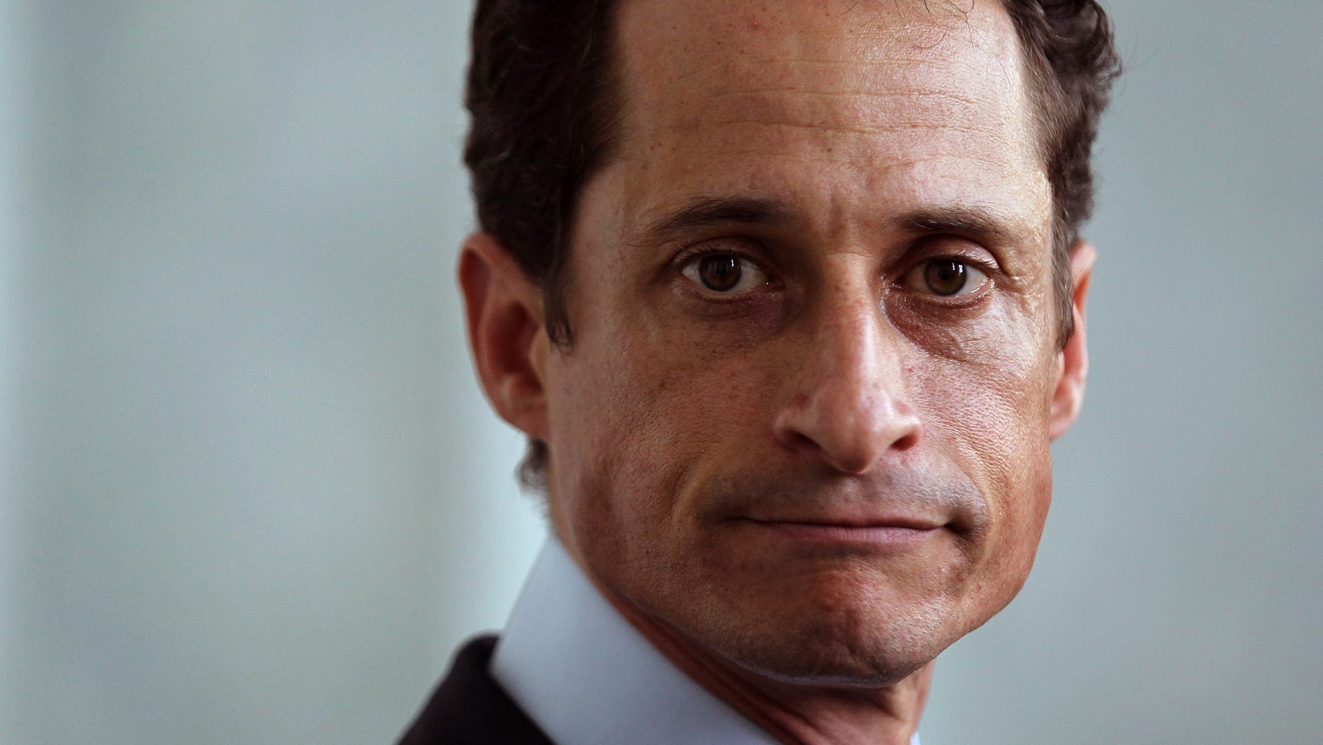 WASHINGTON - MAY 31: U.S. Rep. Anthony Weiner (D-NY) speaks to the media regarding a lewd photo tweet May 31, 2011 on Capitol Hill in Washington, DC. A close-up photo of underwear of a man was tweeted from Weiner's Twitter account addressed to a college student in Seattle. The photo was deleted soon after and Weiner has claimed his account was hacked. (Photo by Alex Wong/Getty Images)