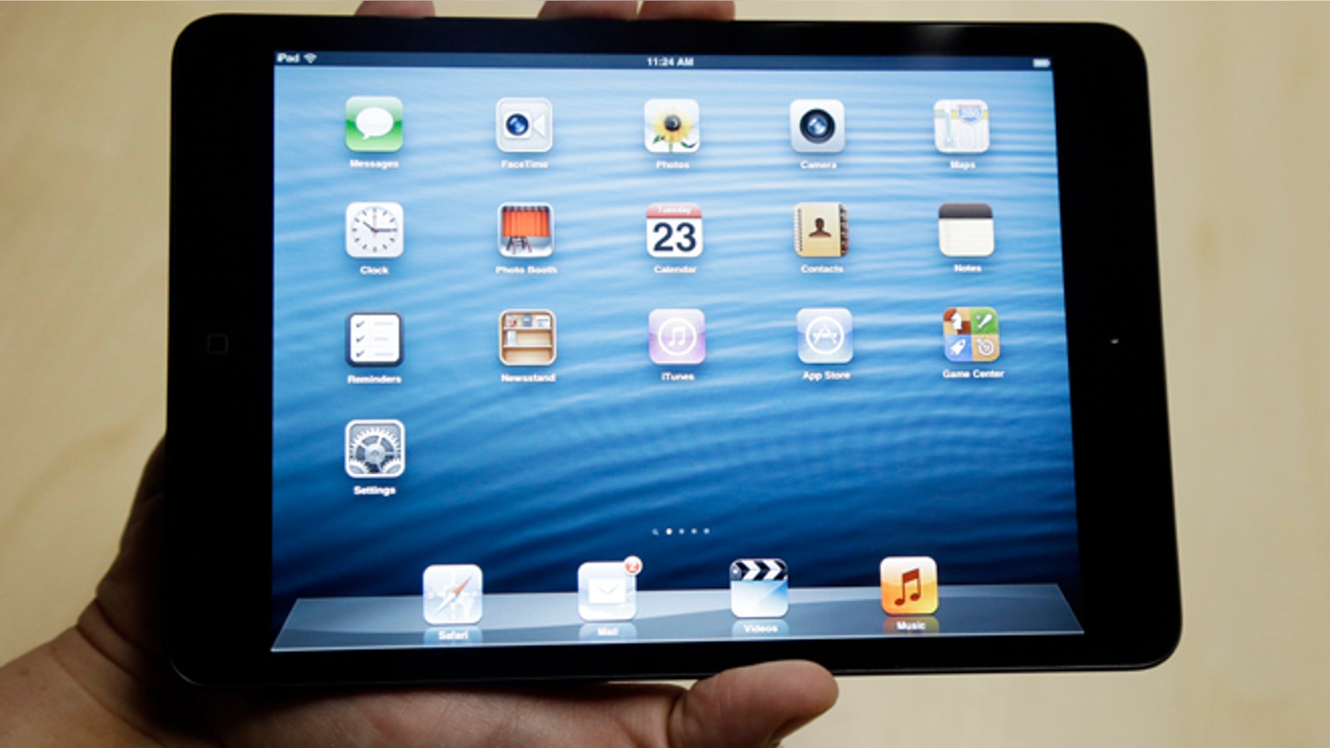The iPad Mini is shown in San Jose, Calif., Tuesday, Oct. 23, 2012. (AP Photo/Marcio Jose Sanchez)