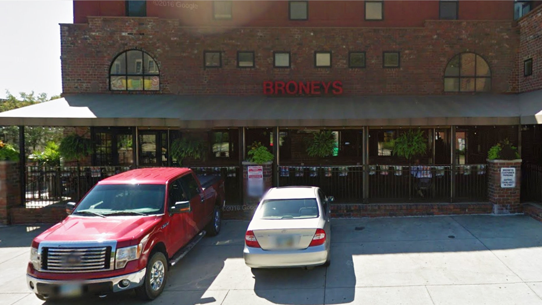 Broney's Alumni Grill in Ohio is facing backlash for posting an "offensive" sign.