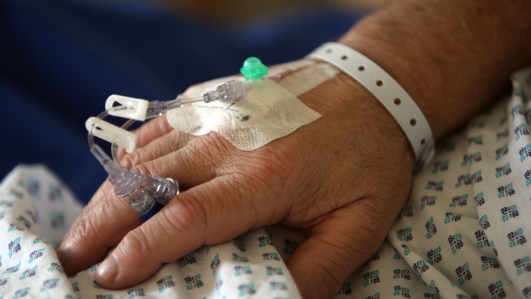 A patient undergoes dialysis in an Atlanta hospital in an undated photo. (Getty Images)