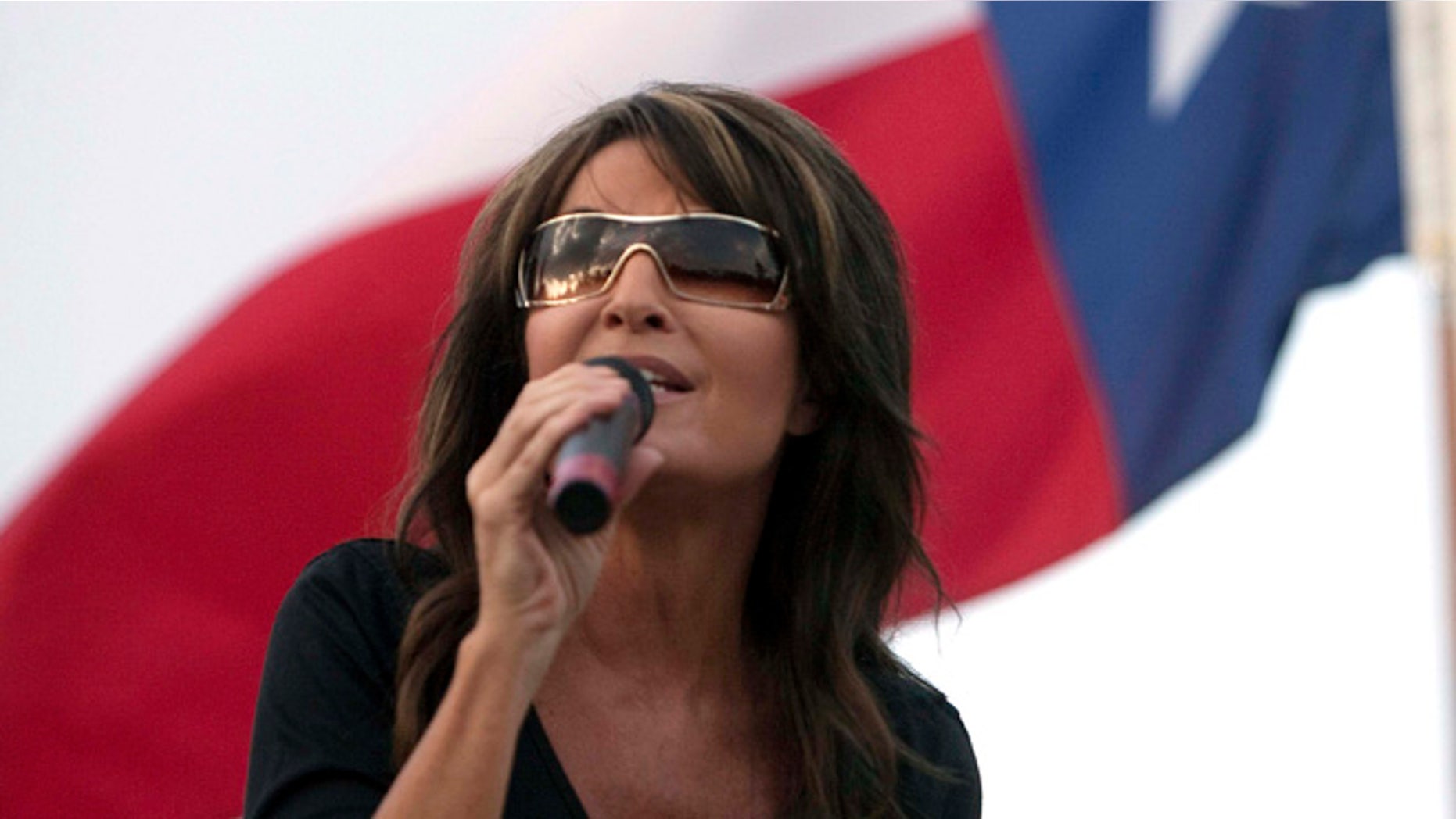 FILE: July 27, 2012: Sarah Palin speaks at a campaign rally for a Senate race in Texas.