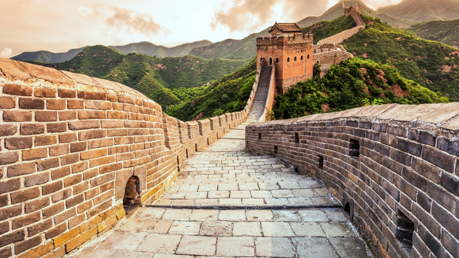 The Great Wall of China tops the list