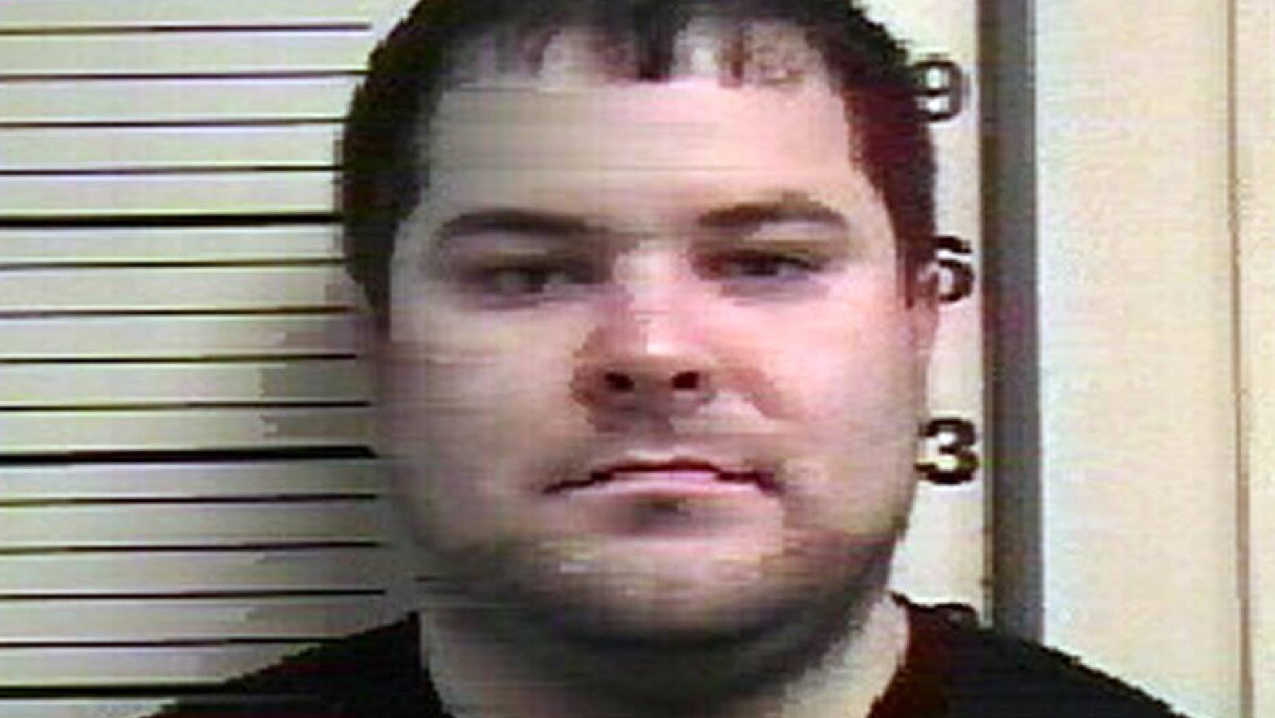 In this Feb. 13, 2013 photo provided by the Crawford County, Ill., Sheriff's Office is Everett Adam Livvix of Robinson, Illinois. Livvix, 30, has been charged with possessing weapons that Israeli police say he planned to use to blow up holy sites in Jerusalem. (AP Photo/Crawford County Sheriff)