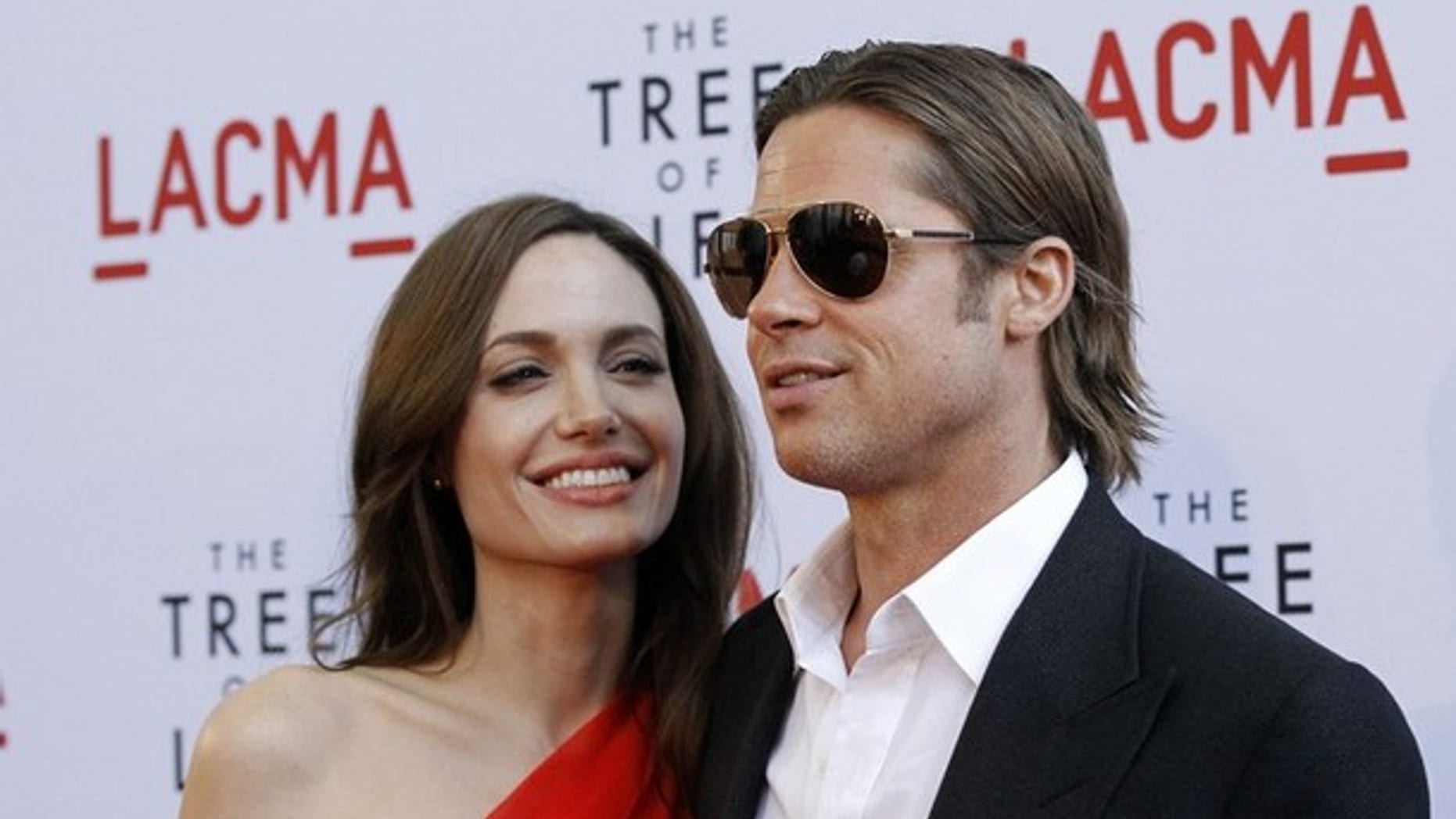 Angelina Jolie and Brad Pitt (Reuters)