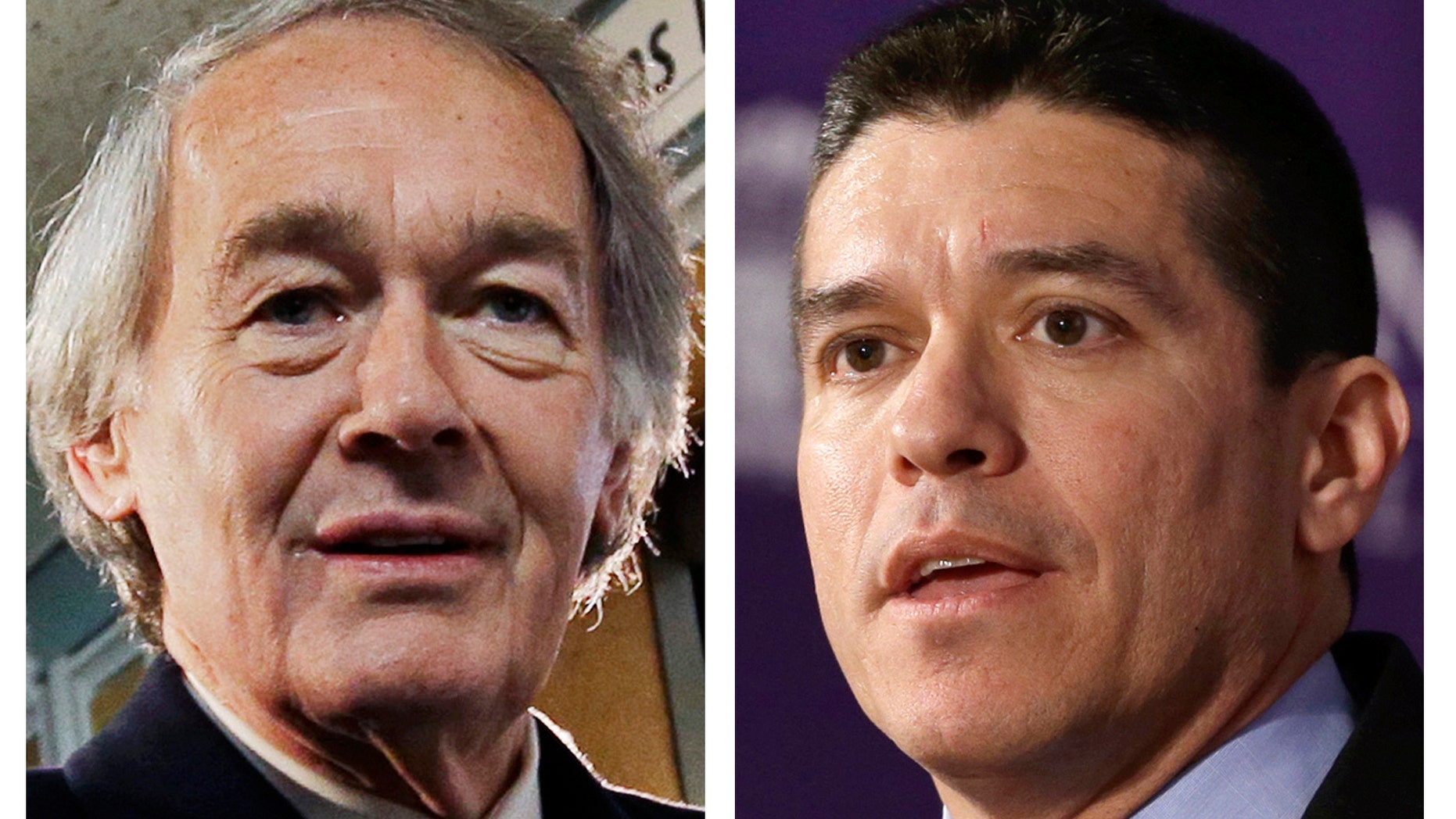 Democrat U.S. Rep. Ed Markey, left, and Republican Gabriel Gomez, right, are competing in the U.S. Senate special election to fill the seat vacated when John Kerry was appointed as Secretary of State.