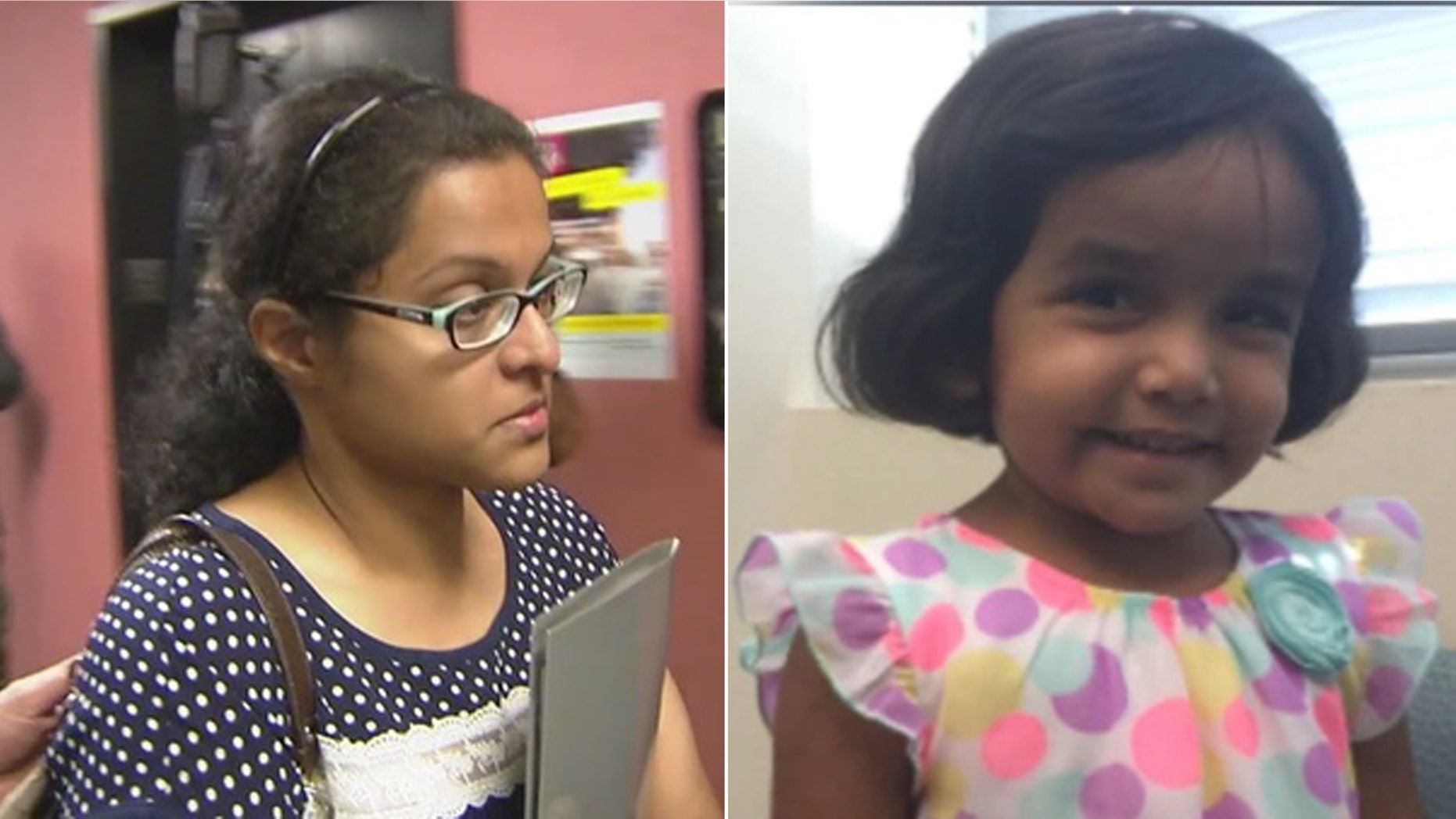 The mother of a dead 3-year-old girl from Richardson, Texas denies any role in her death.
