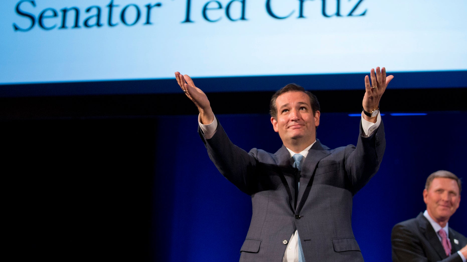 Aug. 10, 2013: Sen. Ted Cruz speaks during the family leadership summit in Ames, Iowa.