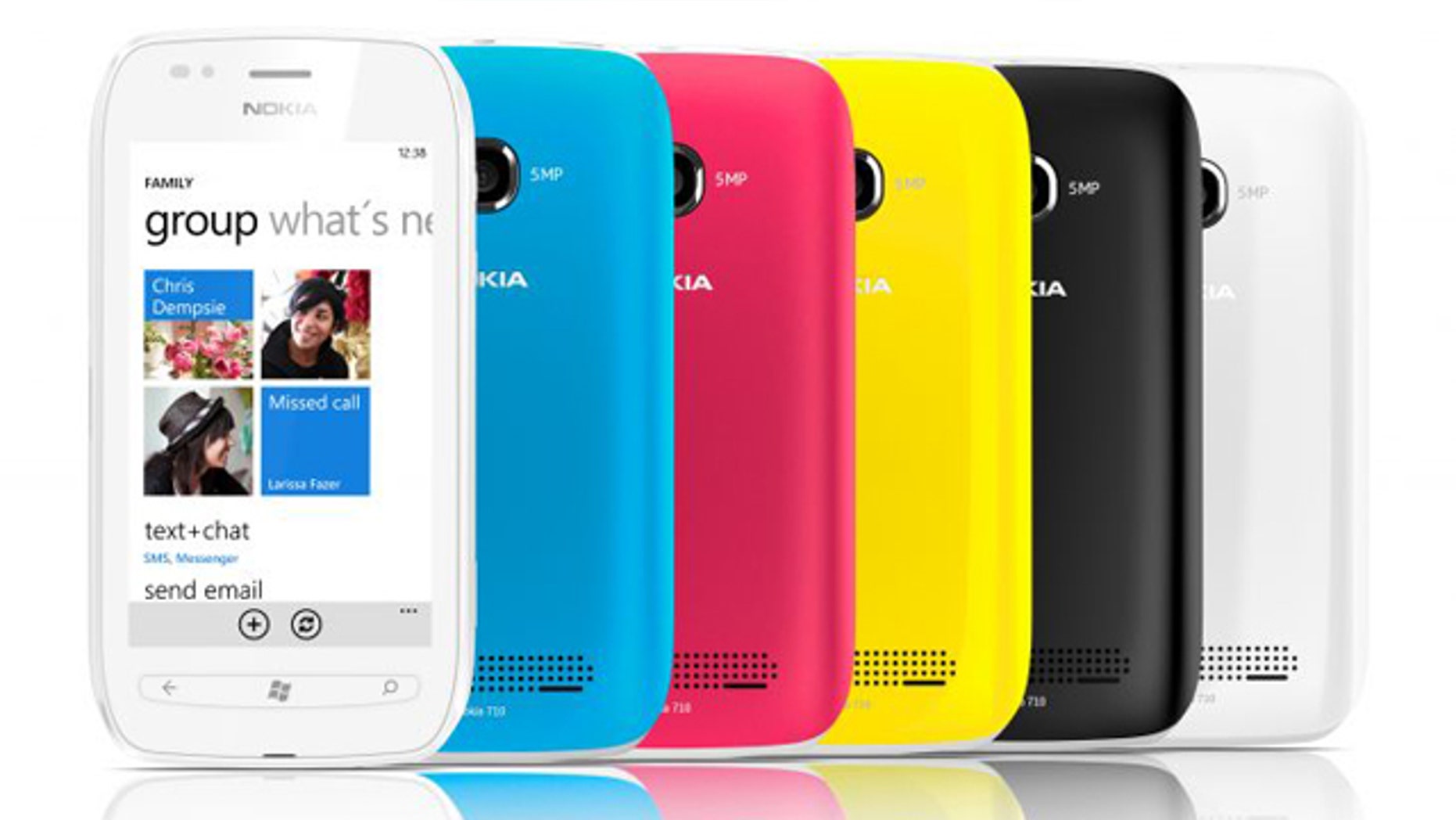 The Nokia Lumia 710, a Windows Phone-powered smartphone that T-Mobile may soon distribute in the U.S.