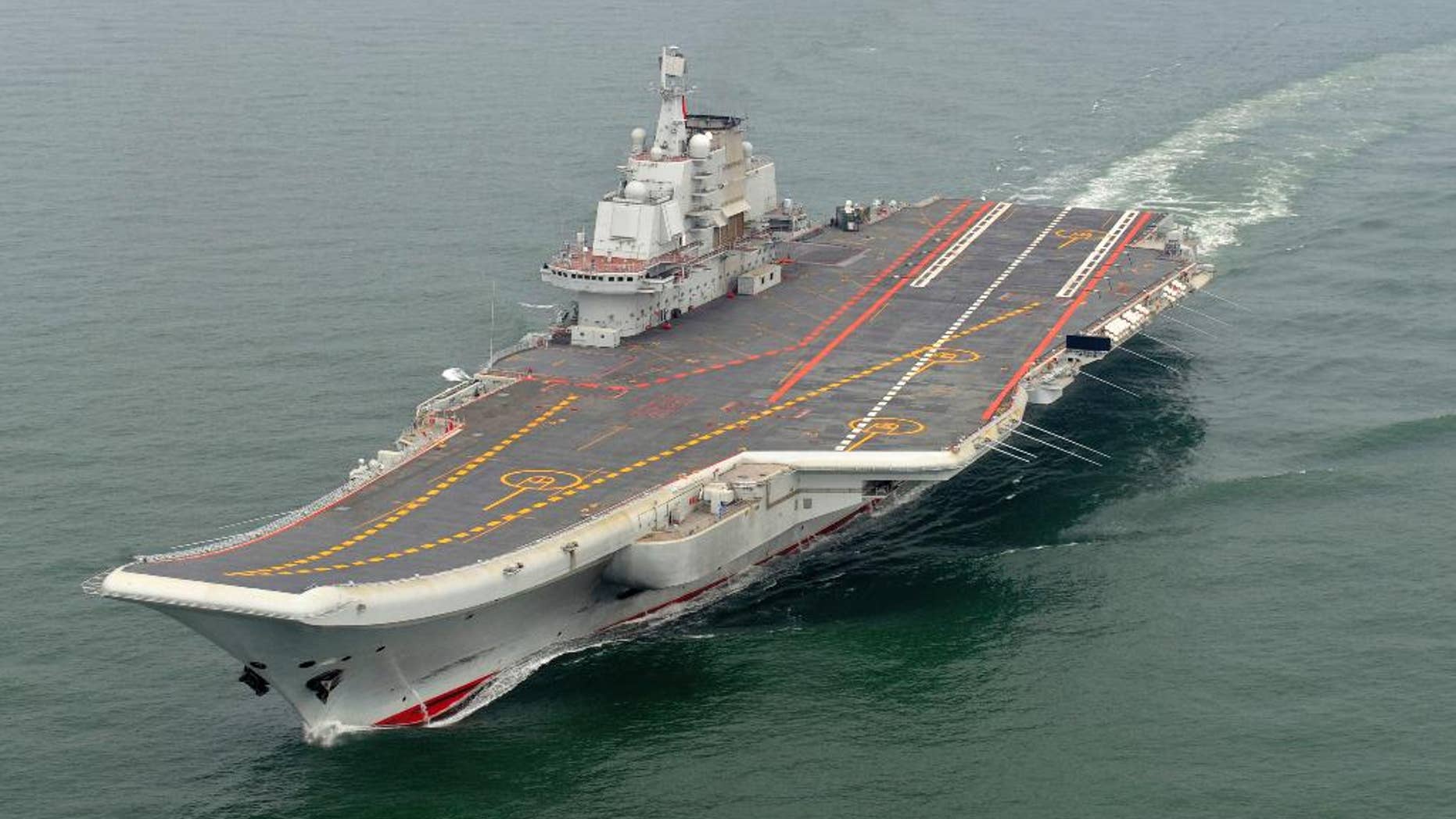 The Liaoning in 2012.