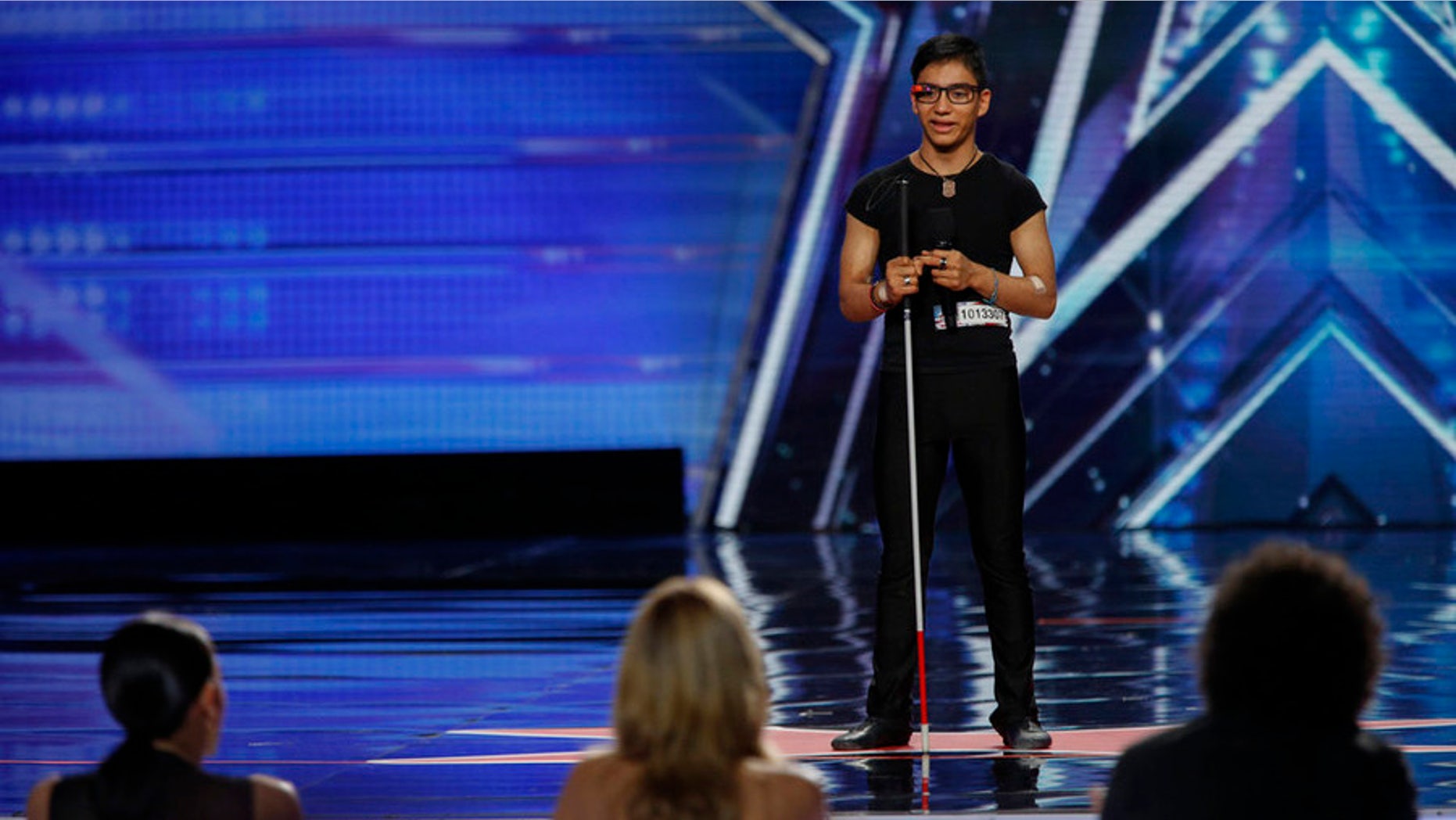 AMERICA'S GOT TALENT -- Episode 1002 -- New Jersey Auditions -- Pictured: Benjamin Yonattan -- (Photo by: Eric Liebowitz/NBC)