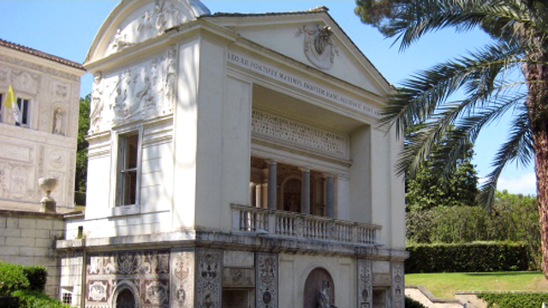 Located within the Vatican garden, Casina Pio IV is a 16th century villa that houses the Pontifical Academy of Sciences.