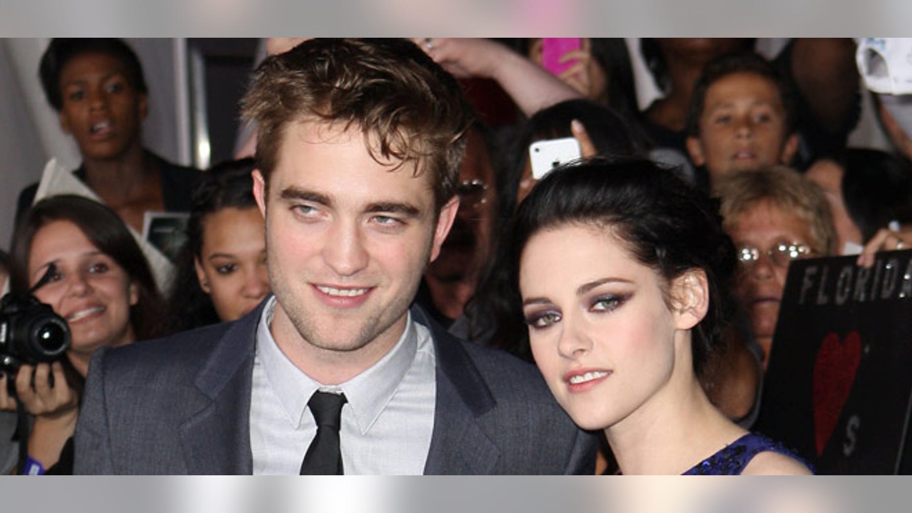 Robert Pattinson and Kristen Stewart, in happier times.