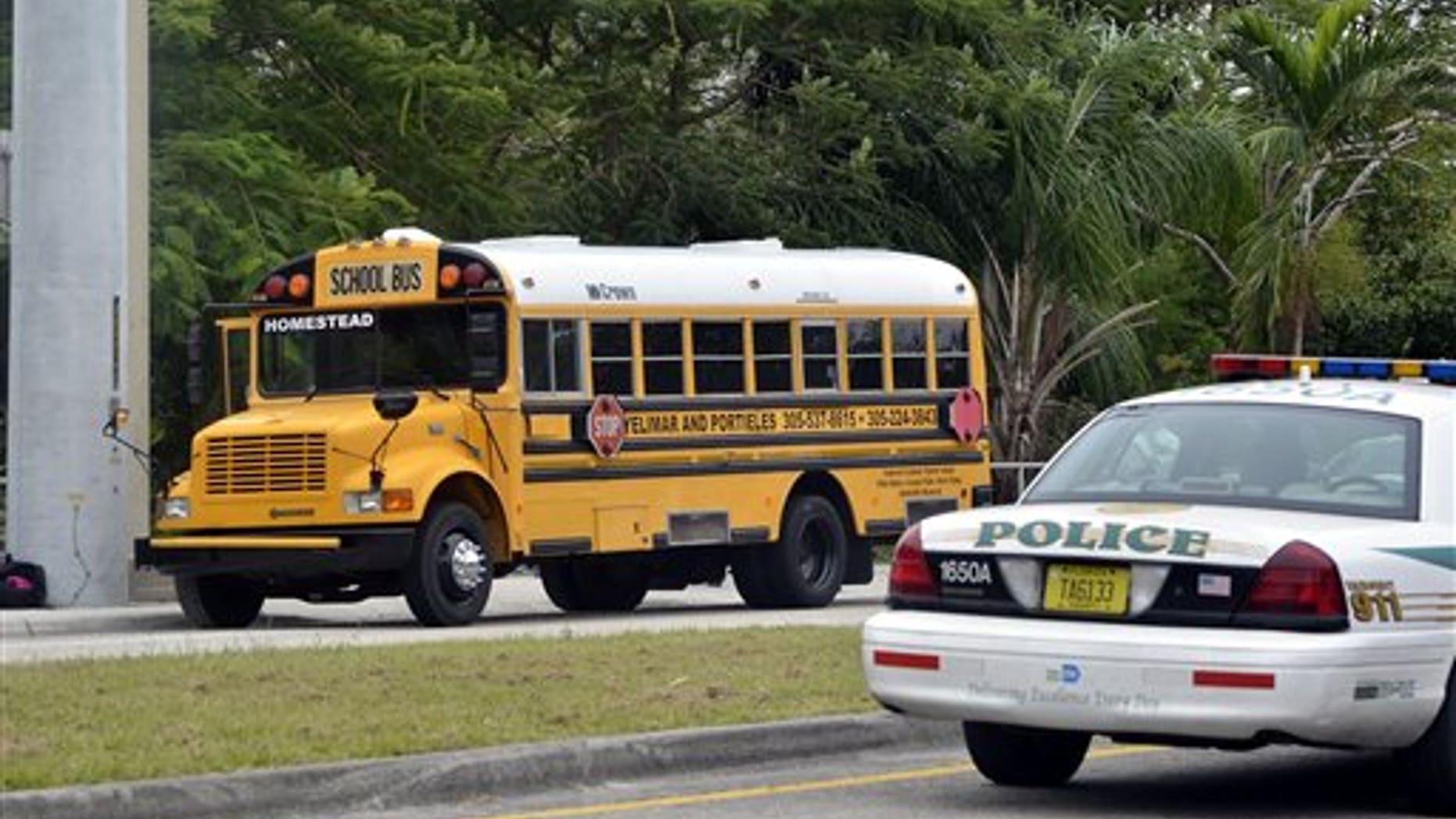 A driver with Durham Bus Service filed a complaint last week with the Johnsburg Police Department in Illinois alleging Lt. Brian Keller used his unmarked black Dodge Charger to stop the bus, not pictured, in McHenry County to deliver lunch to his son on board, the Chicago Tribune reports. (AP)