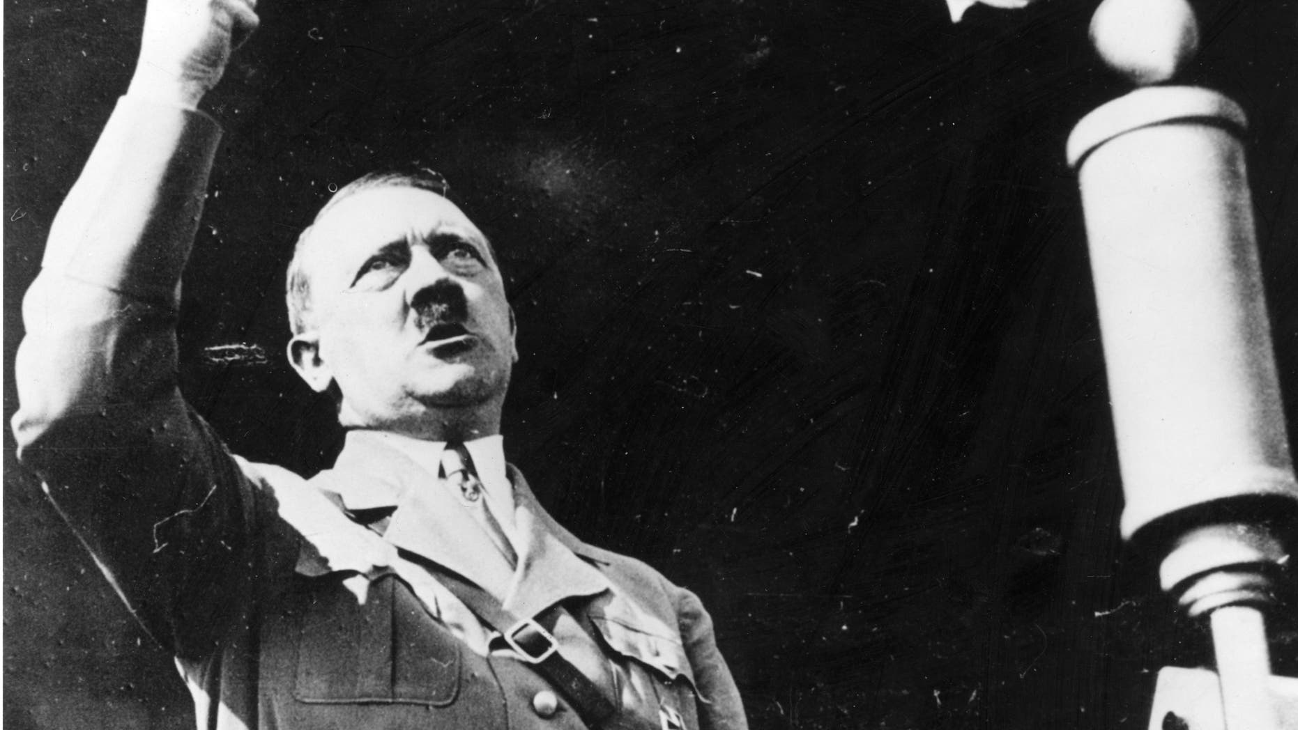 Circa 1939: Austrian born German fascist dictator Adolf Hitler (1889 - 1945).