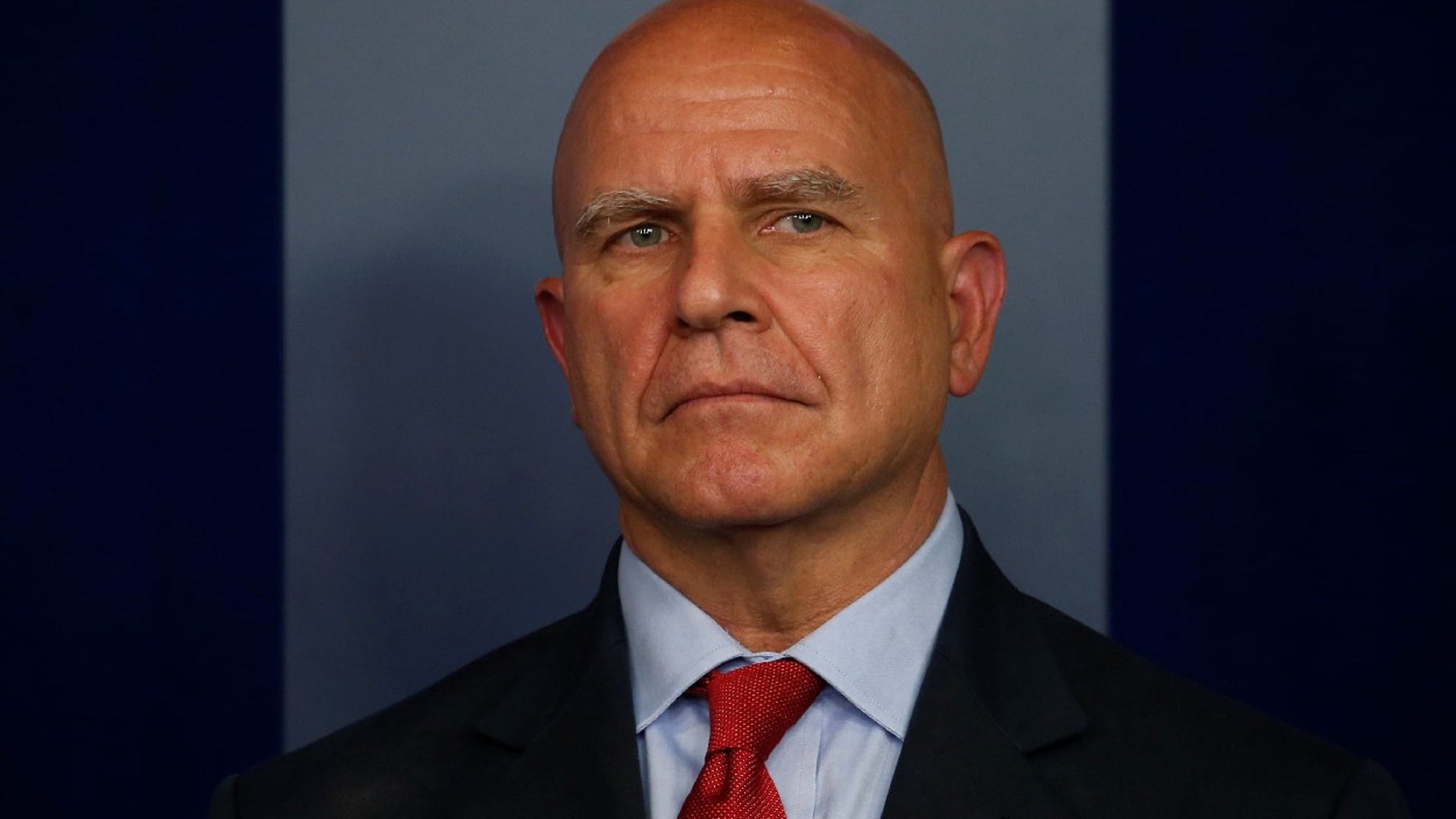 FILE -- White House National Security Advisor H.R. McMaster is seen for the daily briefing at the White House in Washington, U.S. July 31, 2017.