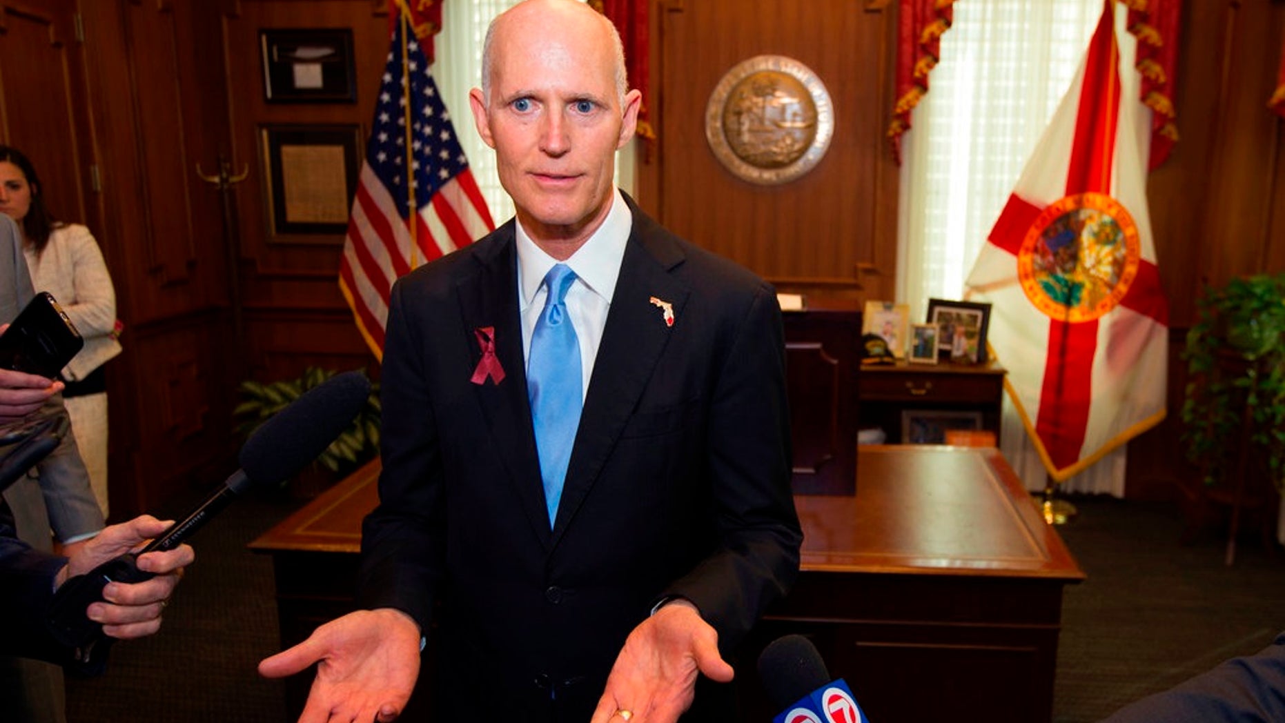 Florida Gov. Rick Scott recently appealed Judge Mark Walker's ruling to U.S. Court of Appeals for the Eleventh Circuit and asked that his order to overhaul the system by April 26 be put on hold. Gov. Scott and other Republican state officials are strongly defending the state's current system of restoring voting rights to ex-prisoners despite a federal judge's finding the system is flawed and potentially discriminatory.