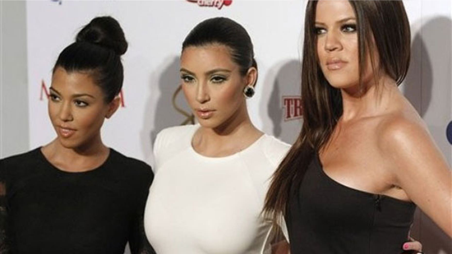 Kourtney, Kim and Khloe Kardashian