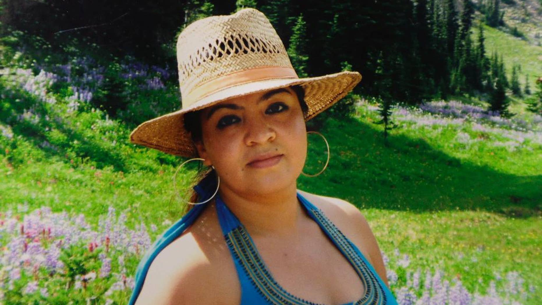 FILE - This 2009 file family photo provided by Grisel Rodriguez shows Nestora Salgado, who has been detained since she was arrested Aug. 21, 2013 in the state of Guerrero, south of Mexico City, where she had been leading a vigilante group targeting police corruption and drug cartel violence. The Inter-American Commission on Human Rights has told the Mexican government in a written Jan. 28, 2015 decision to provide the necessary medical attention to the jailed vigilante leader who holds dual U.S. and Mexican citizenship. (AP Photo/Grisel Rodriguez, File)