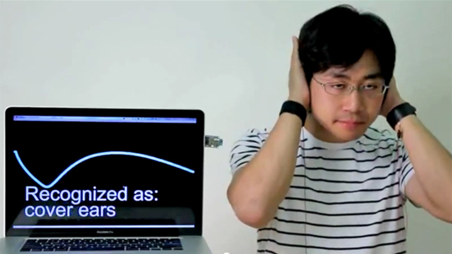 Disney Research has demonstrated a new technology that can sense hand gestures.