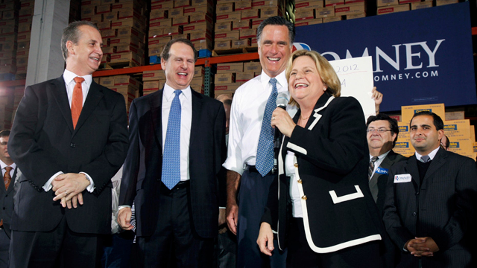 Mitt Romney shares the stage in November with influential Hispanic Republicans in Florida, Rep. Mario Diaz-Balart, former Florida Rep. Lincoln Diaz-Balart and Rep. Ileana Ros-Lehtinen. They helped the Republican presidential candidate secure a Florida victory.