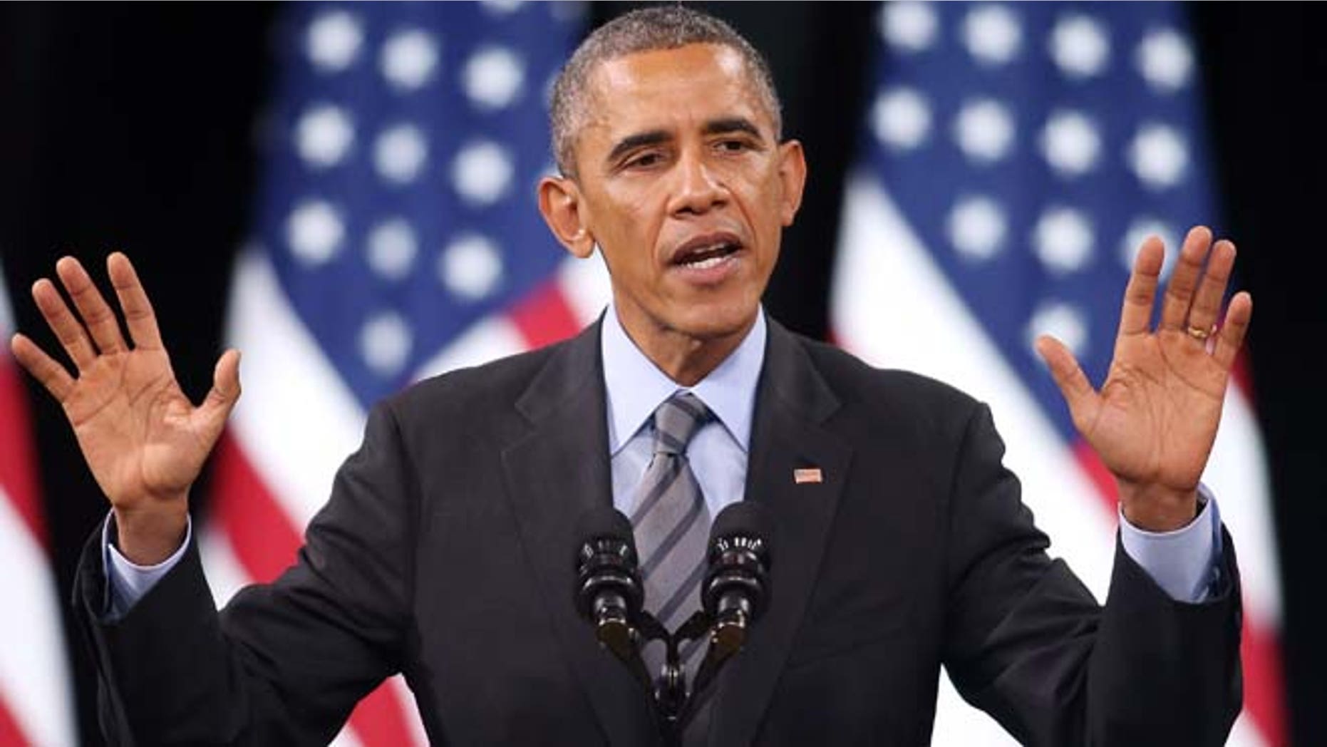 Nov. 21, 2014: President Barack Obama delivers remarks on his executive action on immigration at Del Sol High School in Las Vegas.