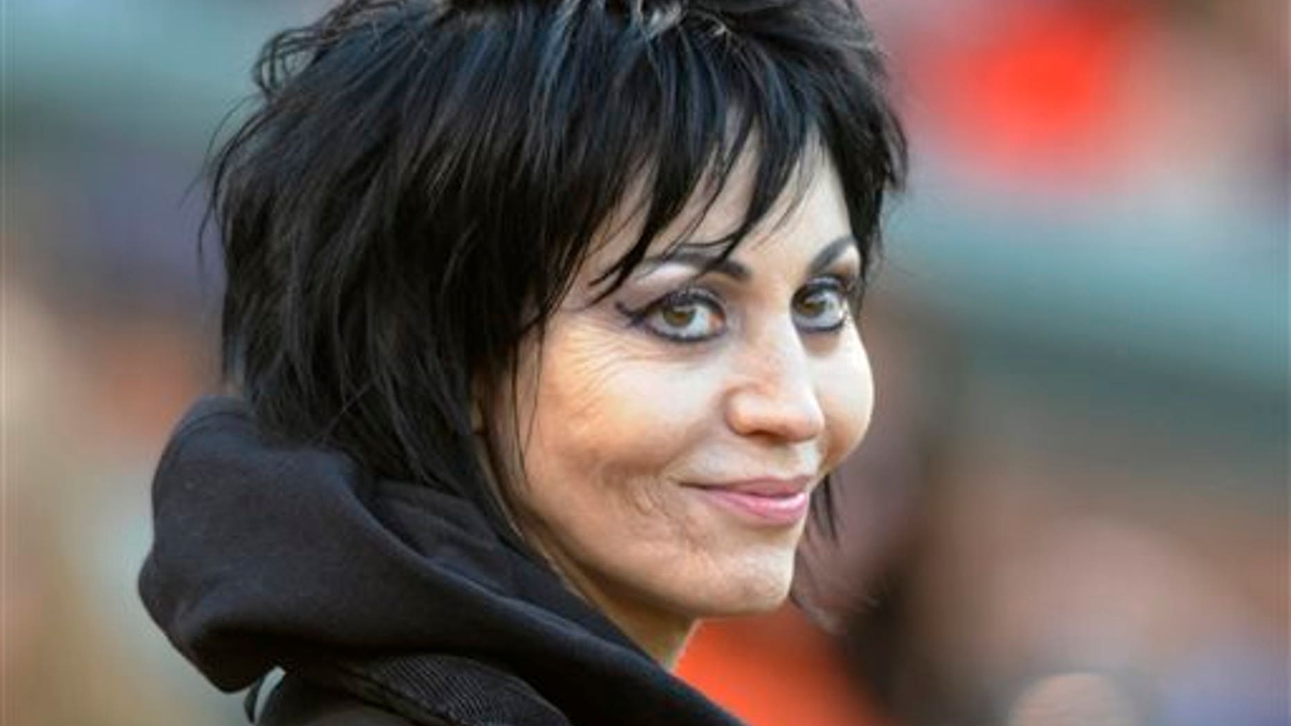 In this April 20, 2013 file photo, singer and songwriter Joan Jett is seen in Baltimore.