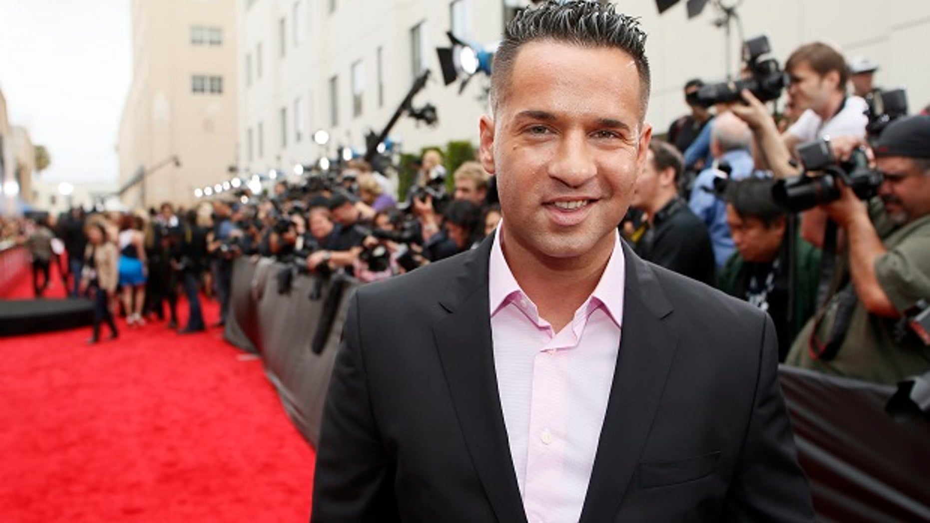 Mike “The Situation” Sorrentino is engaged to his college sweetheart Lauren Pesce.