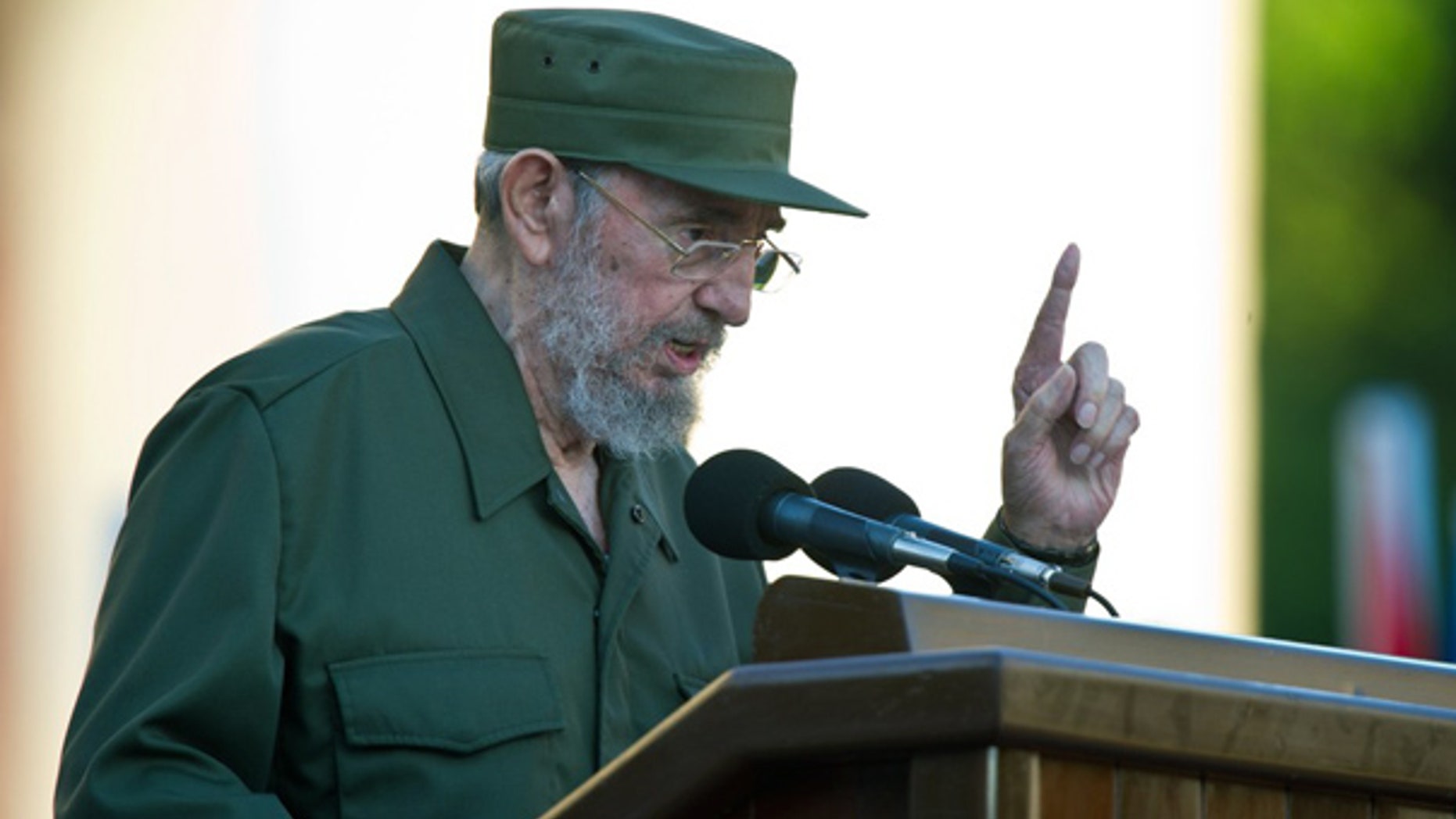 Sept. 3: Former Cuban President Fidel Castro speaks at Havana's University.