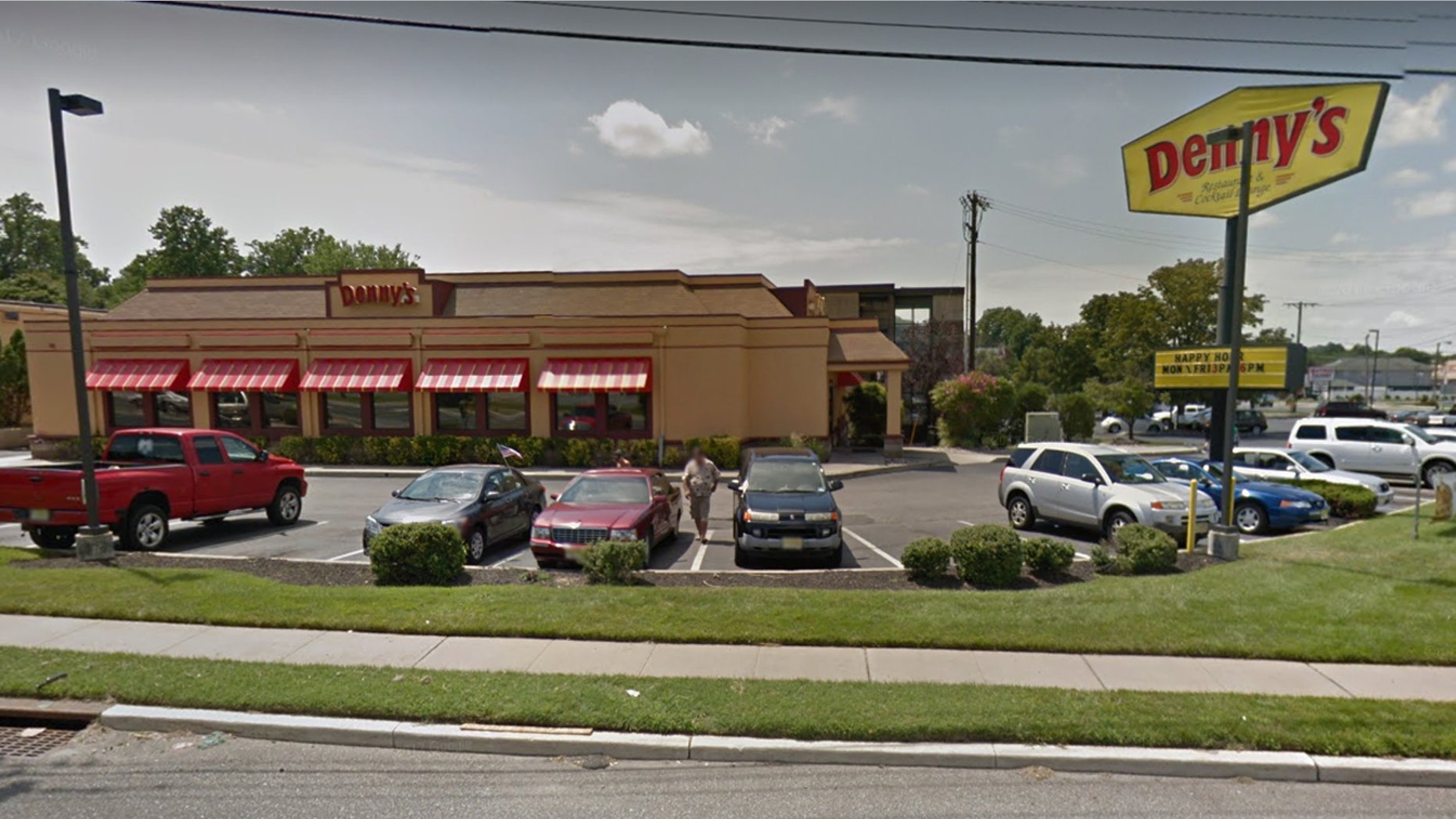 A brawl broke out in the early morning between 15 people at a Denny's in Vineland, N.J.