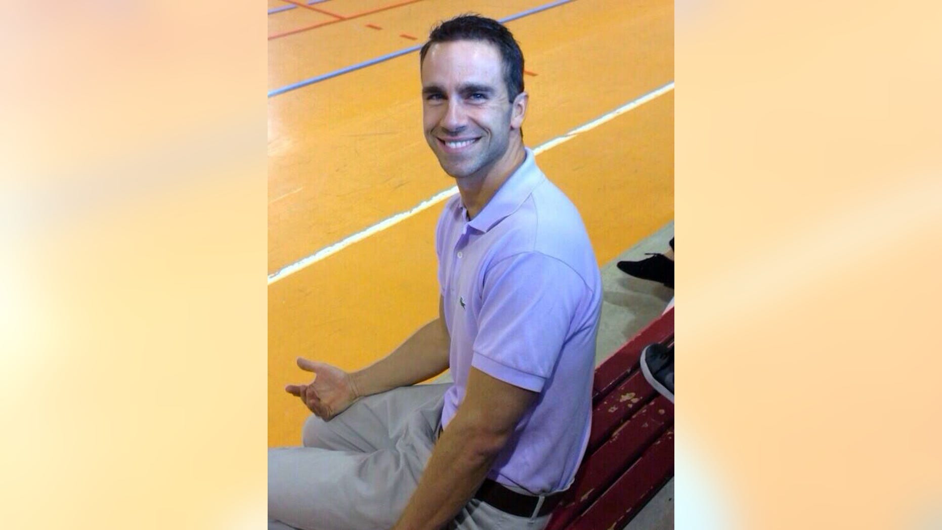 This undated photo provided by Omaima ElFaitori shows Ronald Thomas Smith II. Smith, an American chemistry teacher, was shot to death as he was jogging in Benghazi on Thursday, Dec. 5, 2013. (AP Photo/Omaima ElFaitori)