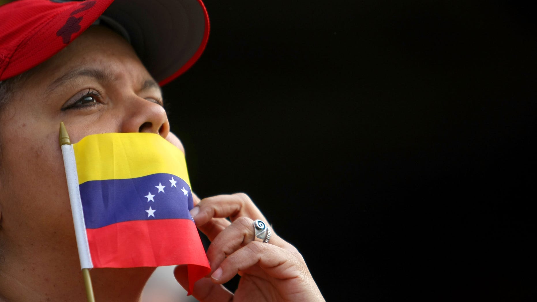 LOS ANGELES - MARCH 21: A fan of Venezuela looks on before the semifinal game of the 2009 World Baseball Classicagainst Korea on March 21, 2009 at Dodger Stadium in Los Angeles, California. Korea defeated Venezuela 10-2. (Photo by Stephen Dunn/Getty Images)
