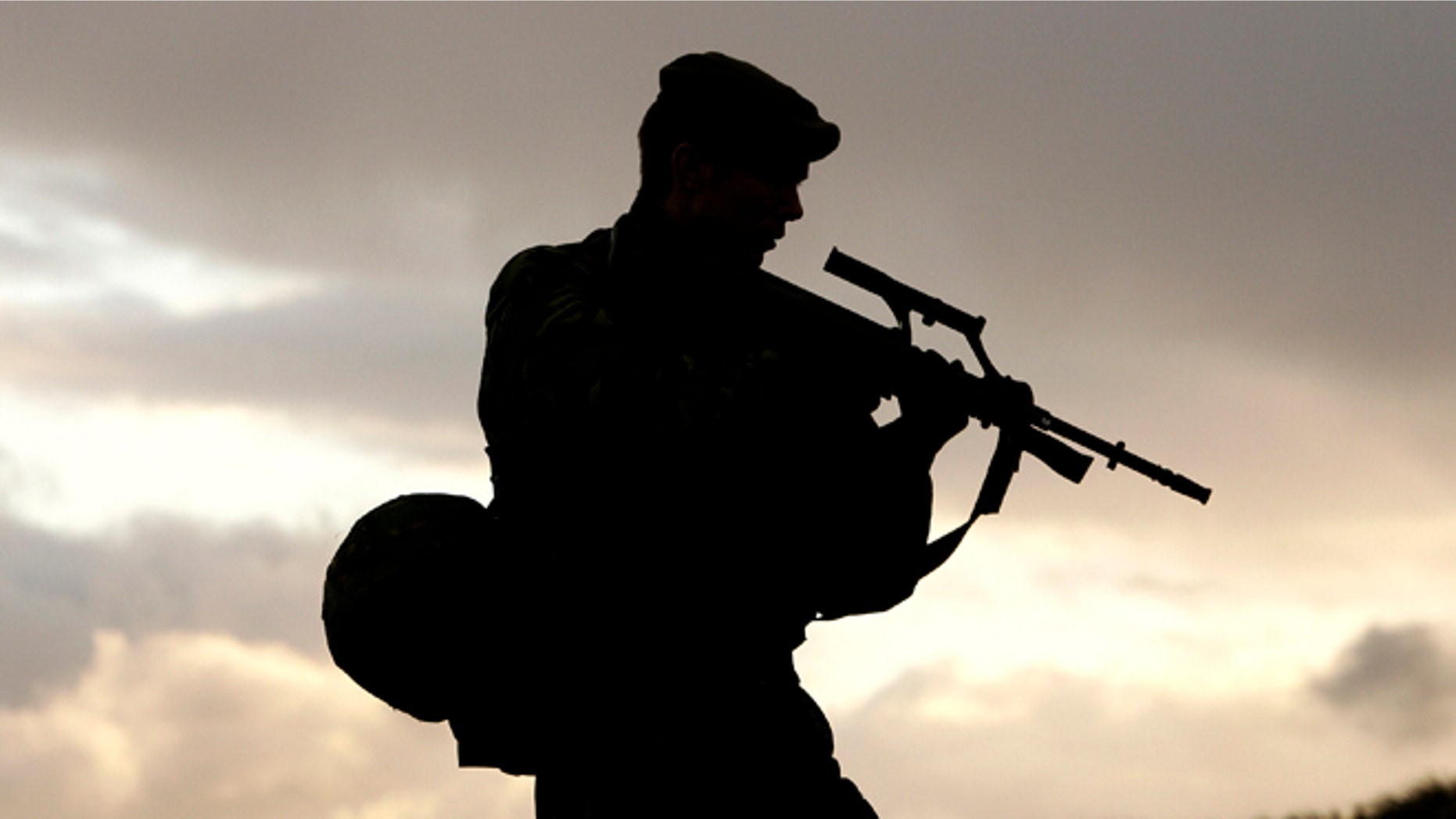 A Falklands Islands Defence Force soldier takes part in a training exercise on Sapper Hill in Stanley, Falkland Islands. The volunteer part time force has about 100 members and trains with the British Army. (Photo by Peter Macdiarmid/Getty Images)