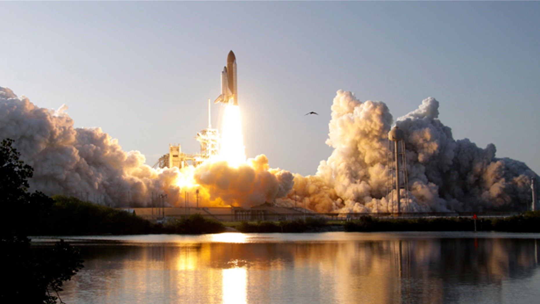 Space shuttle Discovery lifts off from Pad 39A at the Kennedy Space Center in Cape Canaveral, Fla., Thursday, Feb. 24, 2011.