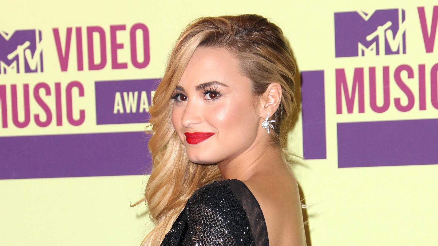 Sept. 06, 2012: Singer Demi Lovato poses in the press room during the 2012 MTV Video Music Awards at Staples Center in Los Angeles, California.