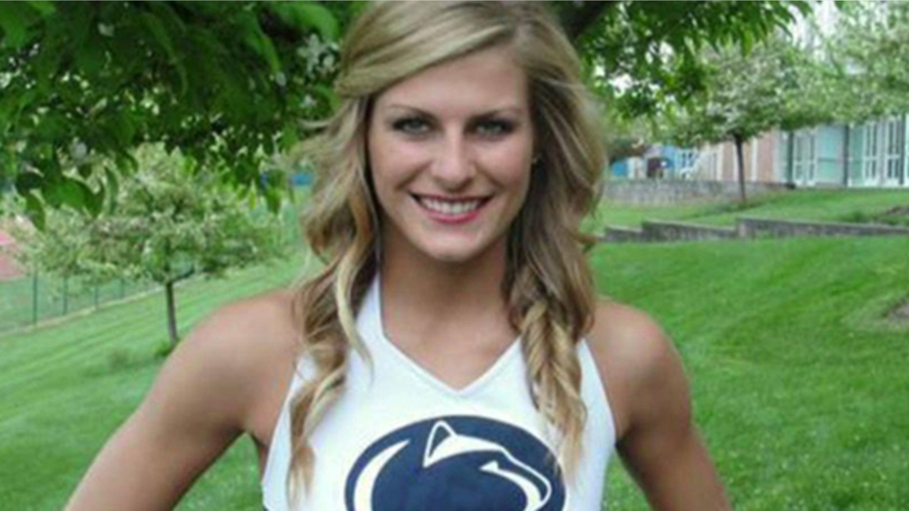 Paige Raque fell 39 feet from an apartment window during an off-campus party on Oct. 13, breaking her pelvis and suffering brain trauma. (Penn State Cheerleading)