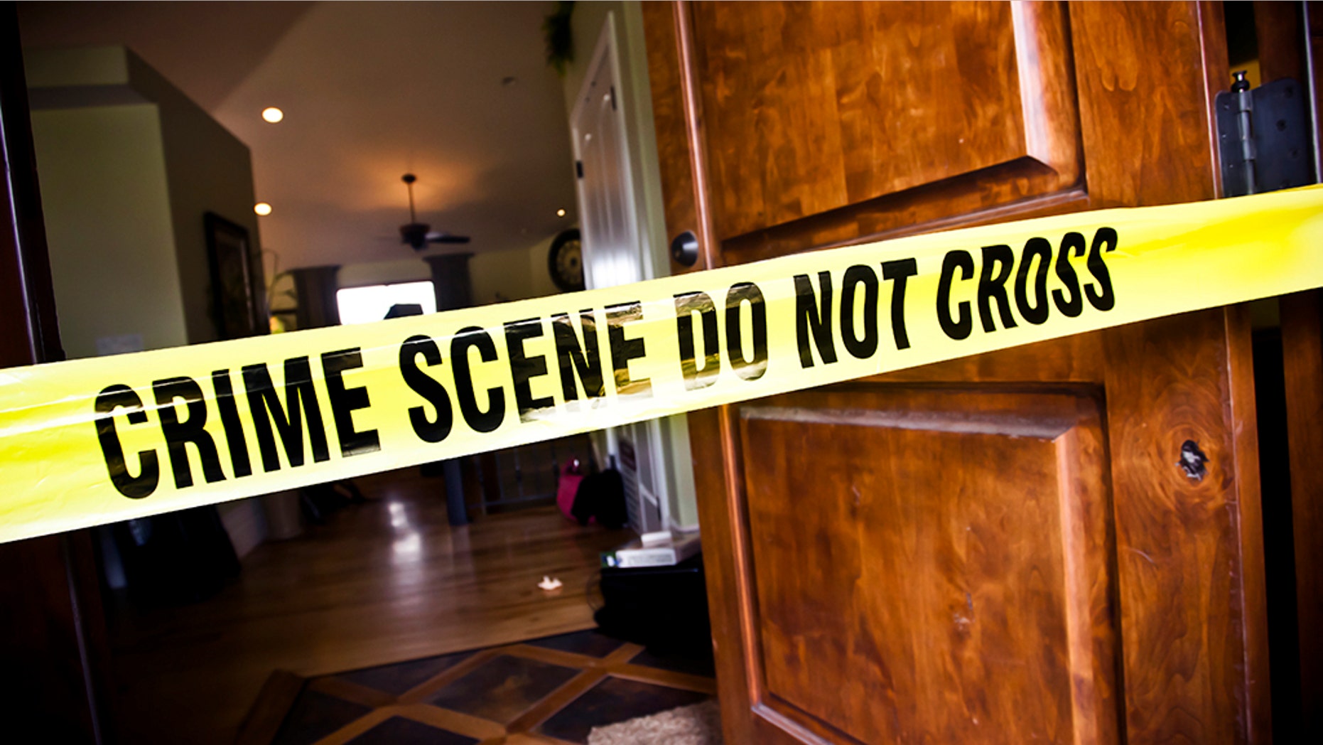 Police said they found a couple's body after a downstairs neighbor saw blood dripping from the ceiling.