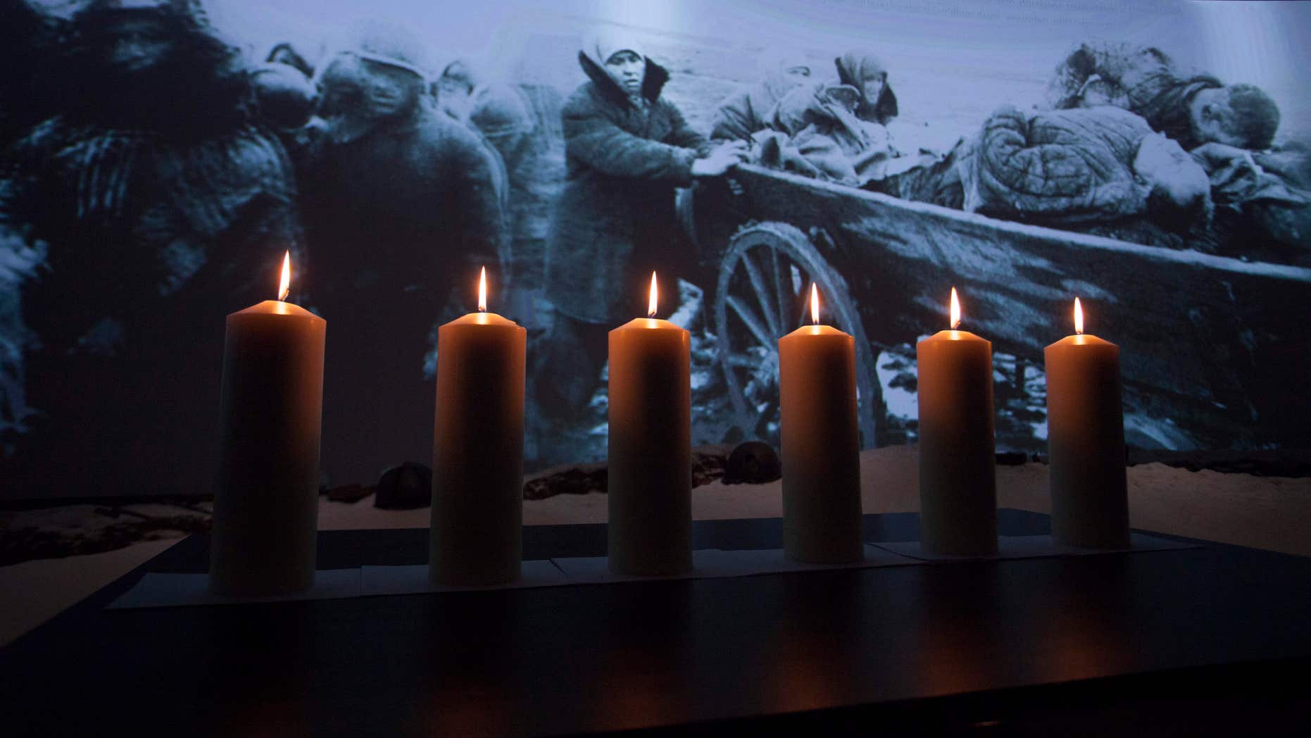 large jewish remembrance candle