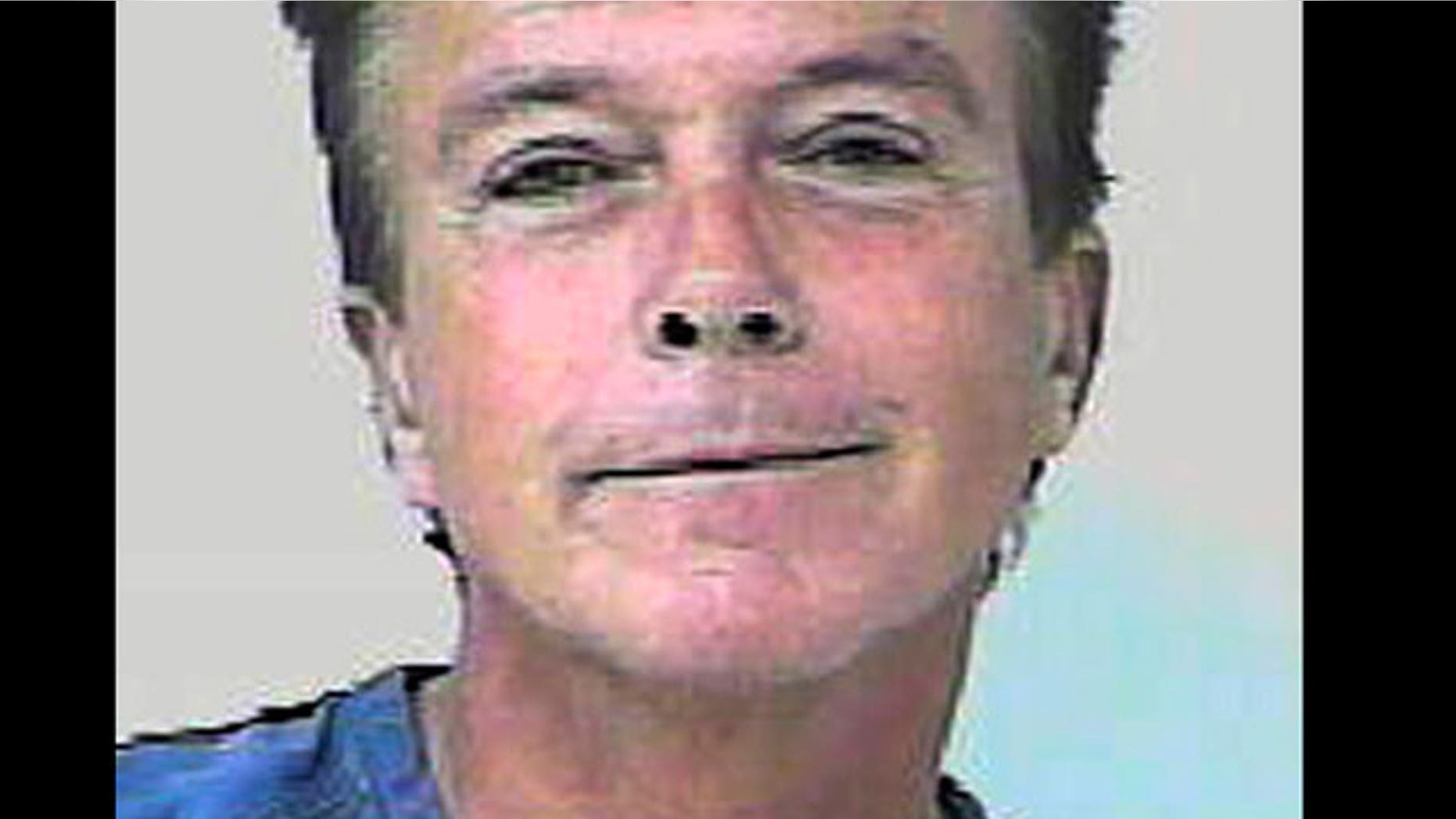 David Cassidy in a mugshot from his arrest.