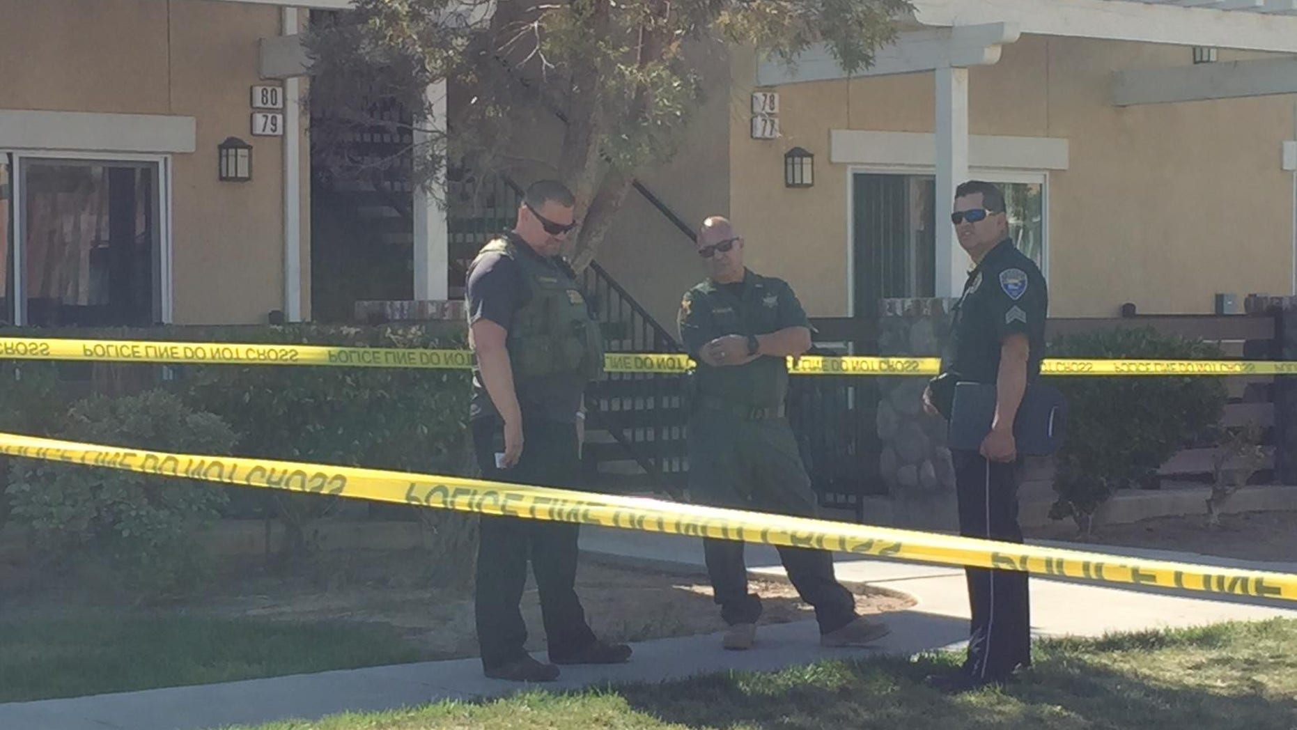 The suspect involved in the shooting of two California police officers Monday morning has died from his injuries, officials said.