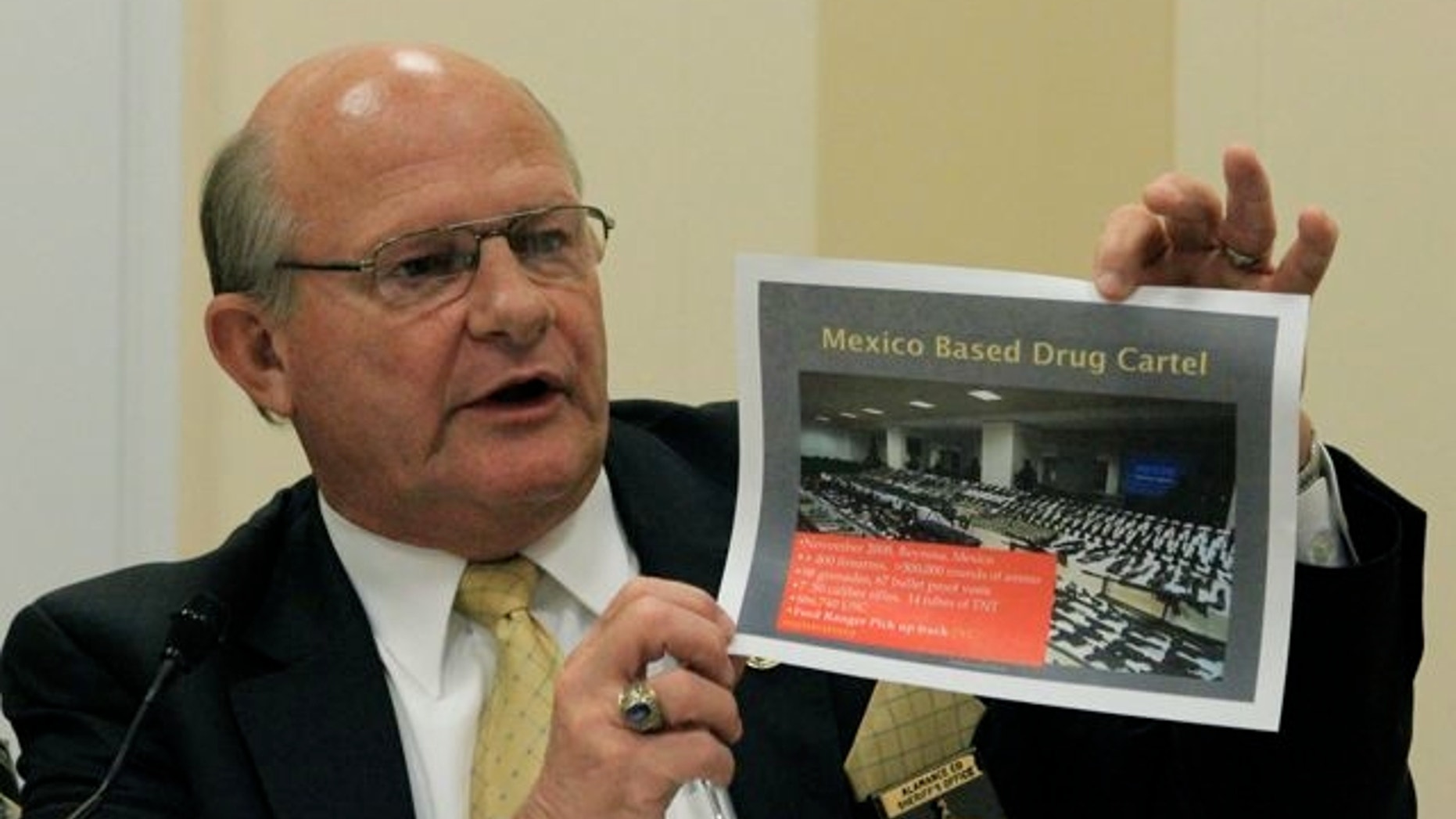 Alamance County Sheriff Terry Johnson.