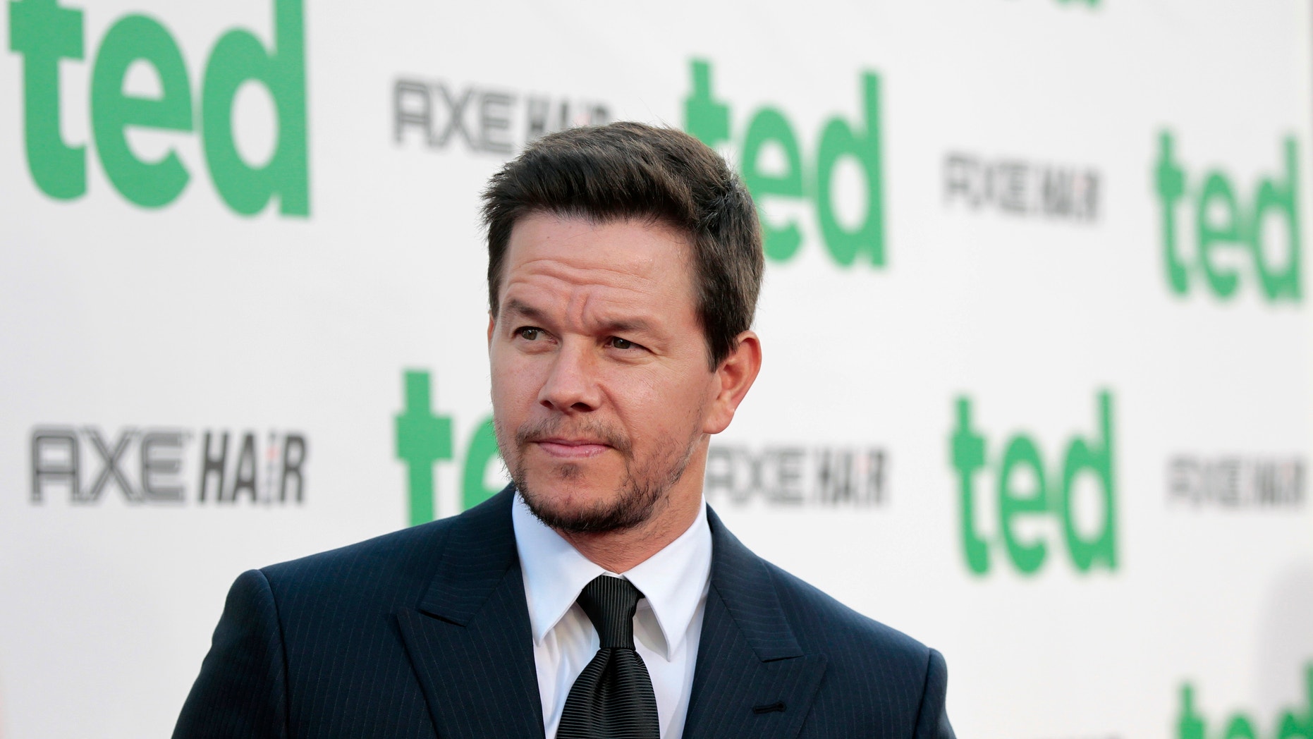 Cast member Mark Wahlberg poses at the premiere of "Ted" at the Grauman's Chinese theatre in Hollywood, Calif. on June 21, 2012.