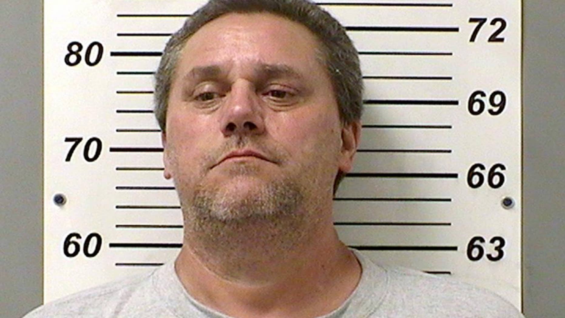 FILE - This undated file booking photo provided by the Fulton County Sheriff's Department shows James Worley. Worley, who spent three years in prison after the 1990 abduction of a female cyclist, was arrested July 22, 2016, three days after University of Toledo student Sierah Joughin disappeared and the same day her body was found in a northwest Ohio cornfield. Worley was charged with aggravated murder on July 26, 2016, and a spokeswoman for the Ohio Attorney General's Office said Wednesday, Aug. 3, 2016, that no human remains were found during a late July search of Worley's property outside Delta, Ohio. (Fulton County Sheriff's Department via The Blade via AP, File)
