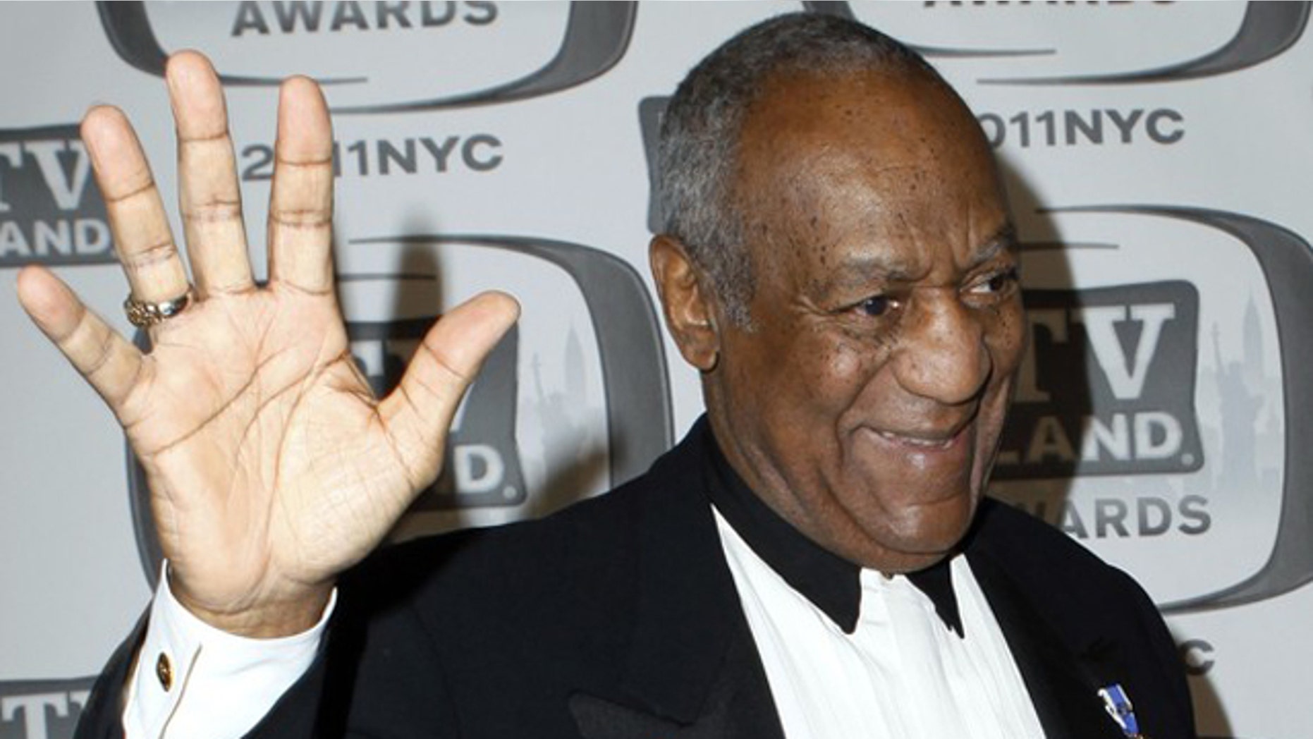 April 10, 2011.Actor Bill Cosby arrives at the "TV Land Awards 2011" in New York City.