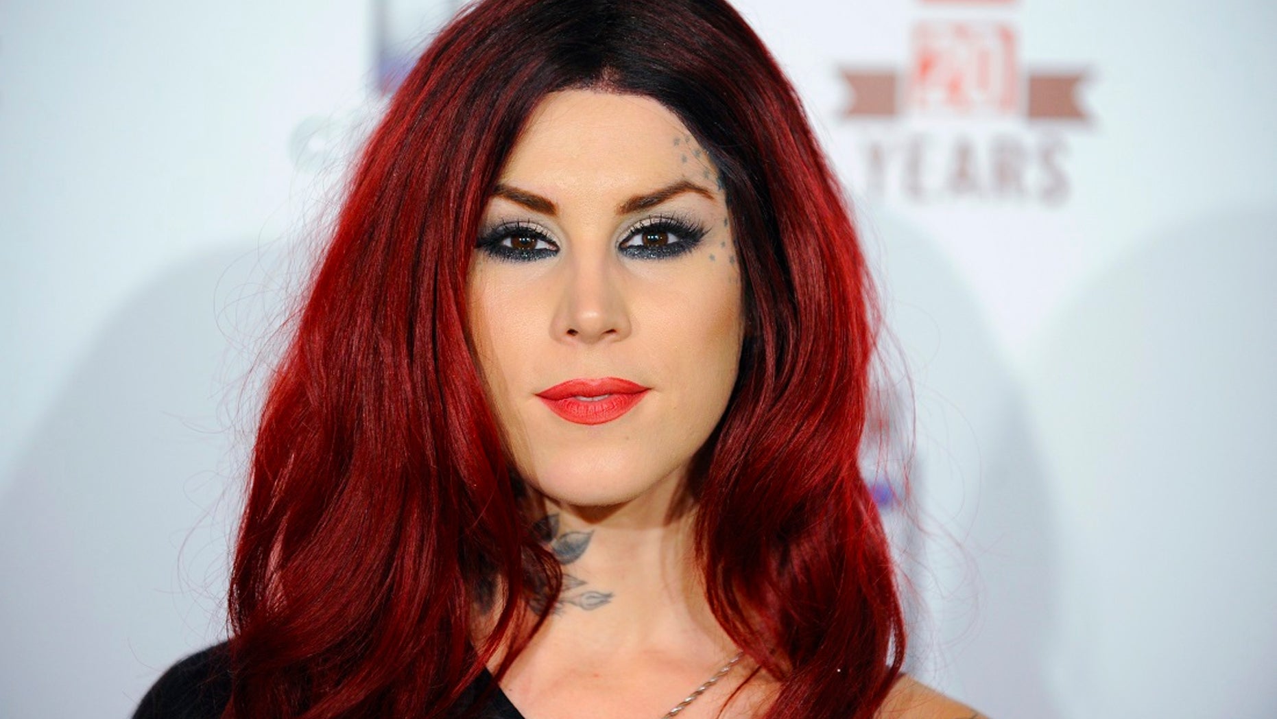 A Kansas woman claims she won a contest sponsored by a company created by the reality TV star Kat Von D (pictured here) -- but later was disqualified over a post on her Instagram account which supported then-presidential candidate Donald Trump.