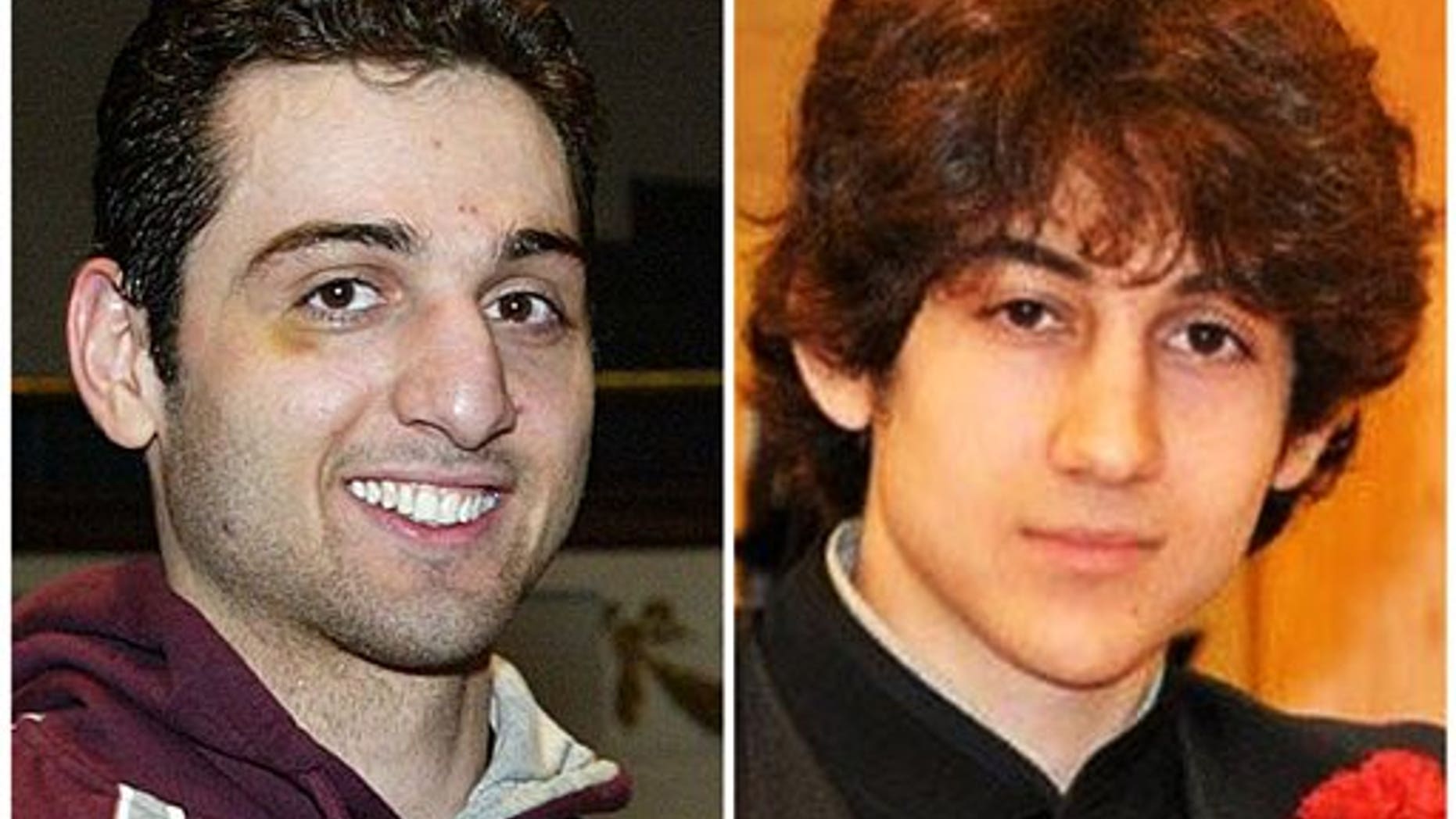 This combination of undated photos shows Tamerlan Tsarnaev, 26, left, and Dzhokhar Tsarnaev, 19.