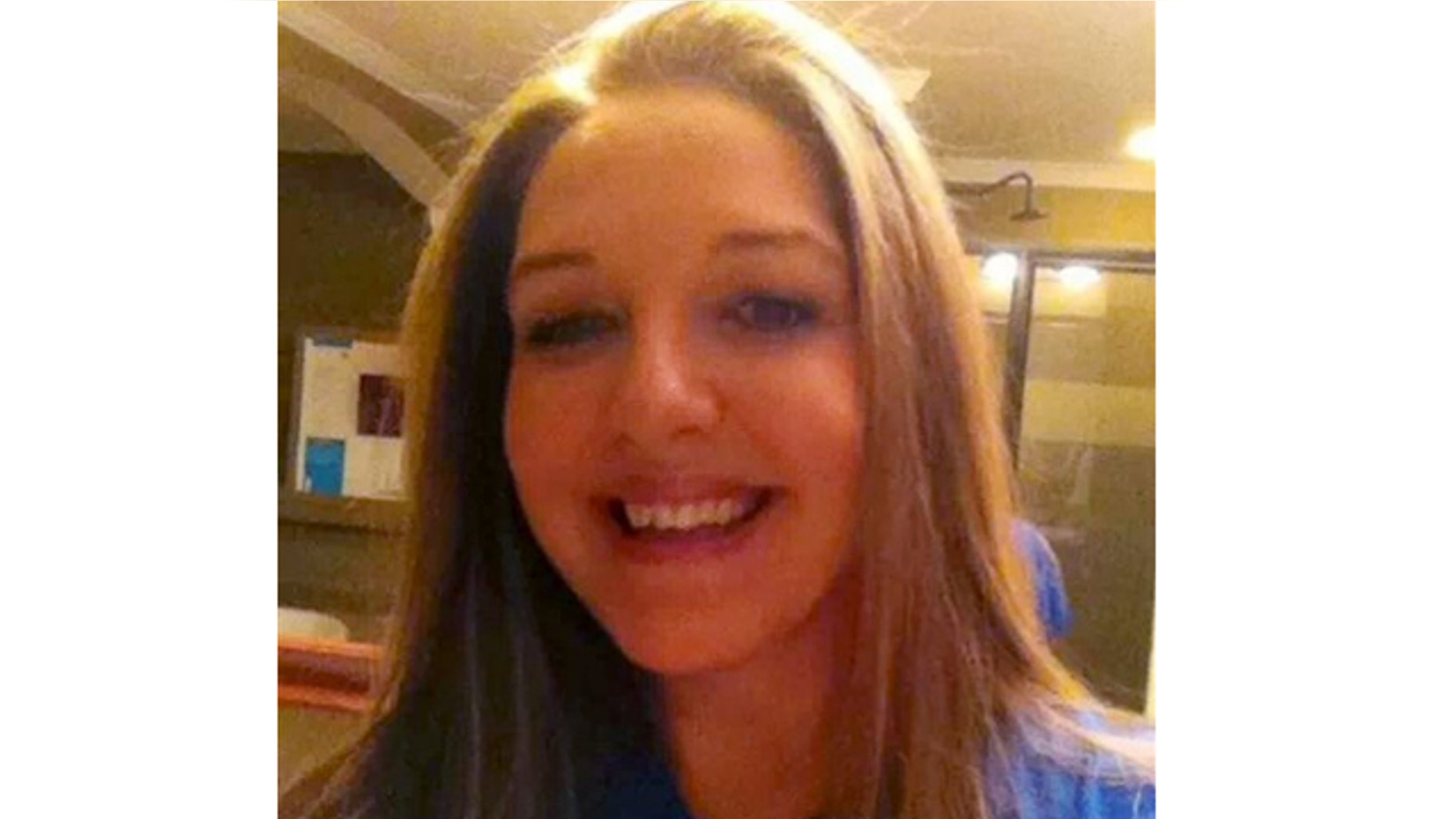 This 2013 photo provided by the Hunt family shows Kari Hunt Dunn. Hunt’s 9-year-old daughter tried to call 911 from the hotel room where she could hear her mother dying but didn’t know to dial 9 first.